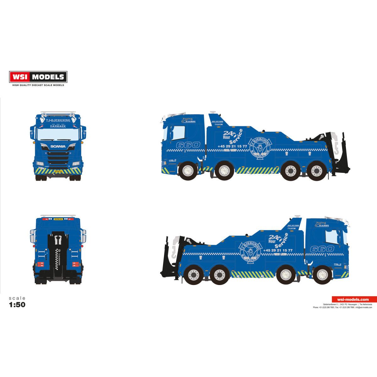 01-5271 - WSI - Scania R Normal CR20N Falkom Bergefahrzeug - TJ Bjergning - DK