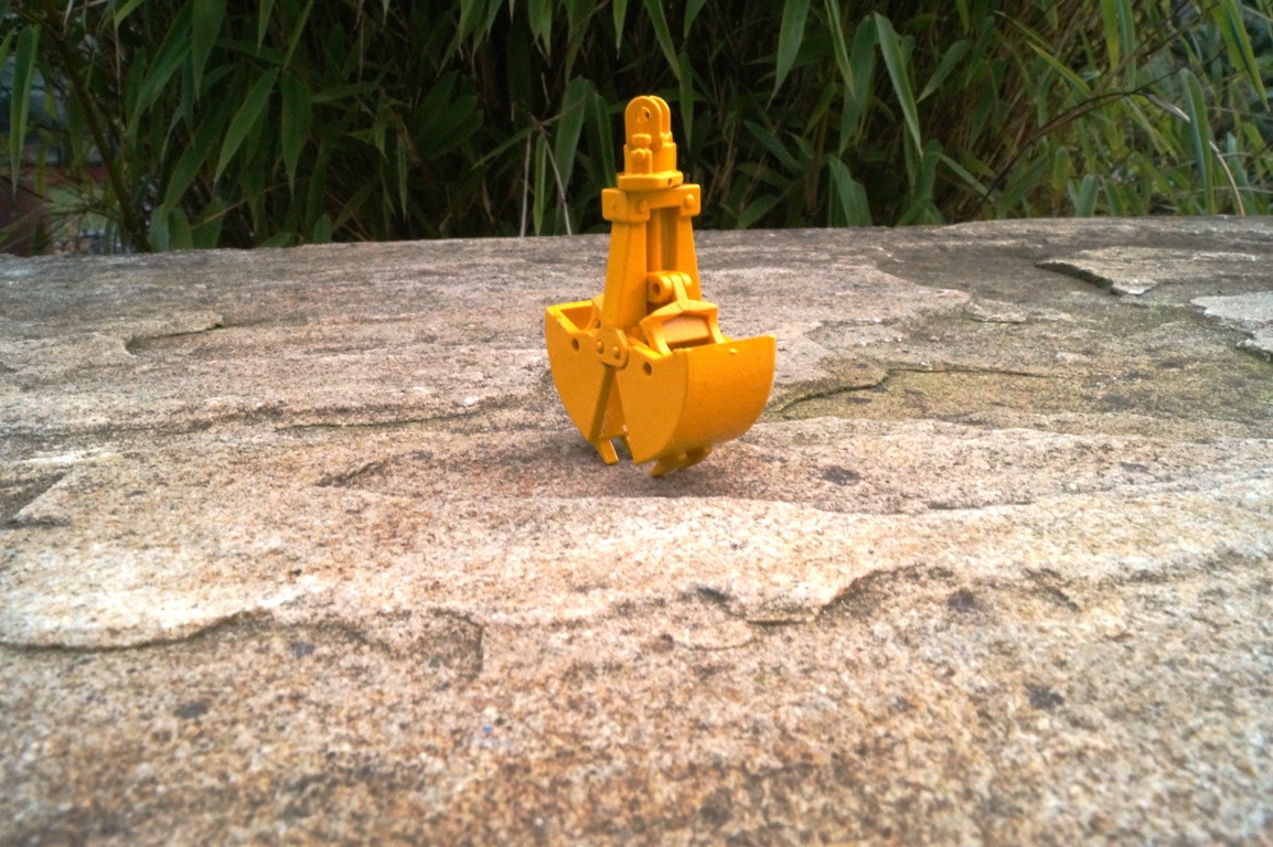 Zubehör Zweischalengreifer   "gelb"