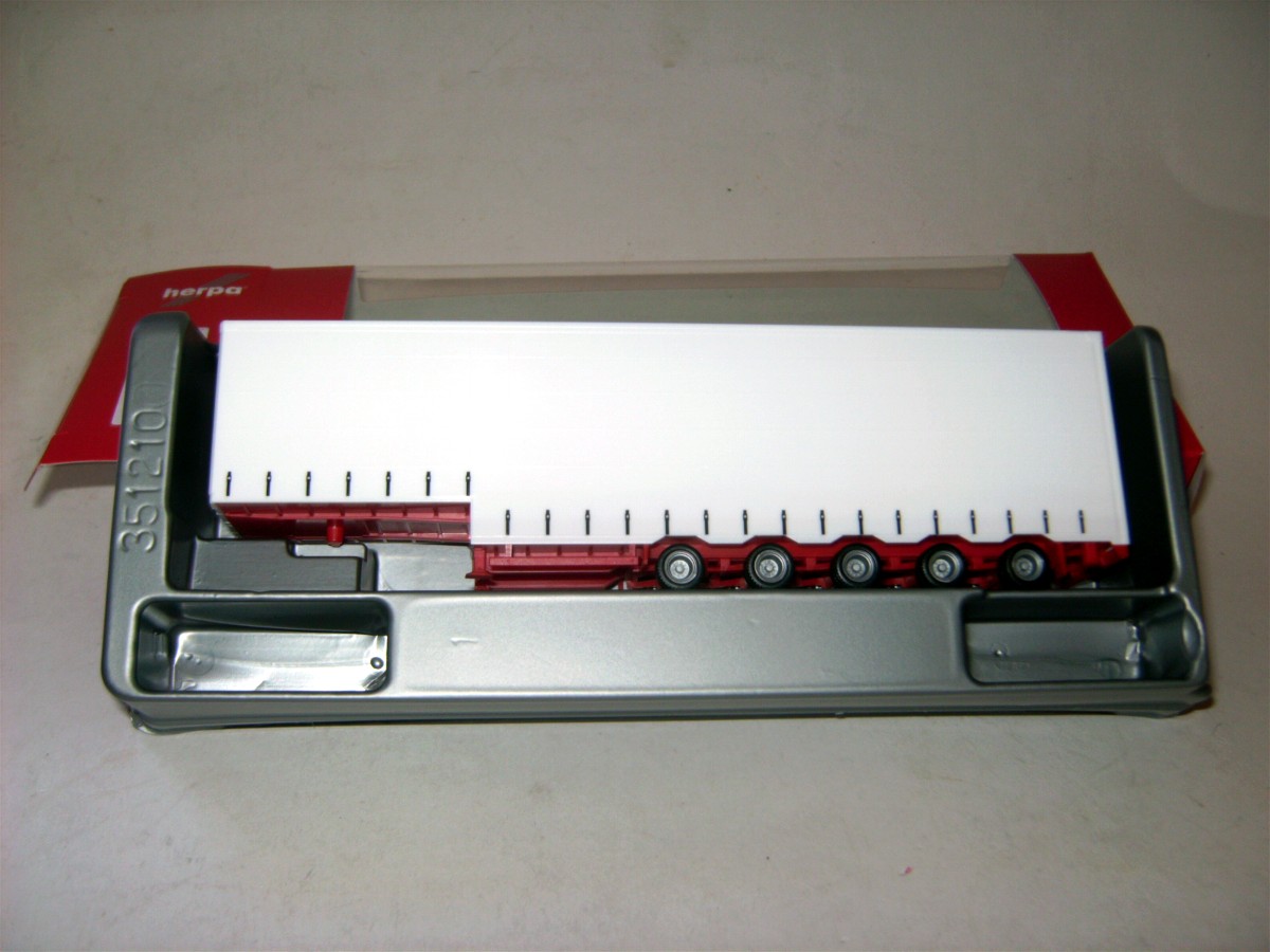 076265 -Herpa -Zubehör Volumenauflieger 5 achs