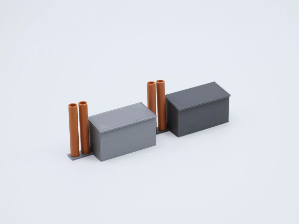 150195 -3D Druckfaktory - Transportbox mit Rohren für Pritsche
