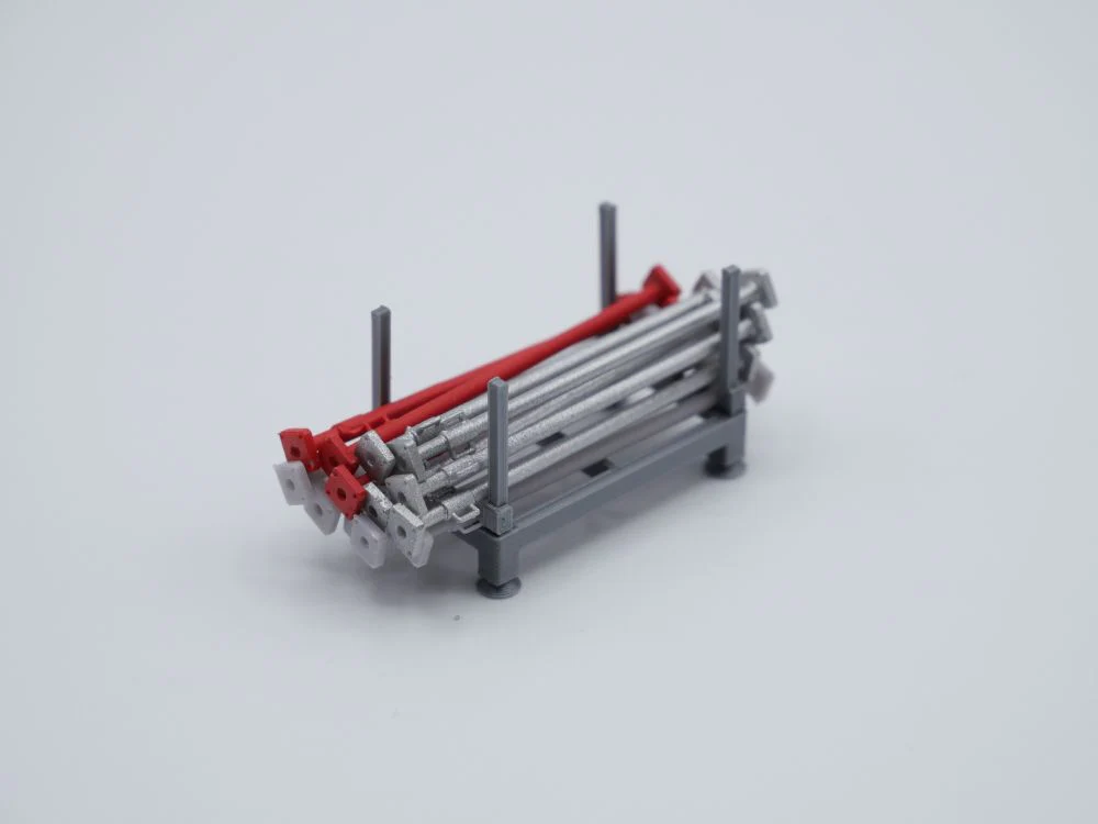 150132 -3D Druckfaktory - Deckenstützen mit Transportgestell - Maßstab 1:50