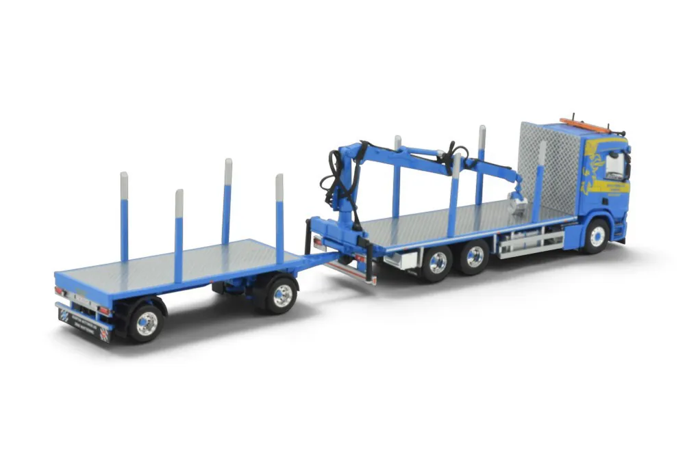 89219 - Tekno - Scania R500 3-2achs Kurzholzanhängerzug - Martin Wittwer - CH