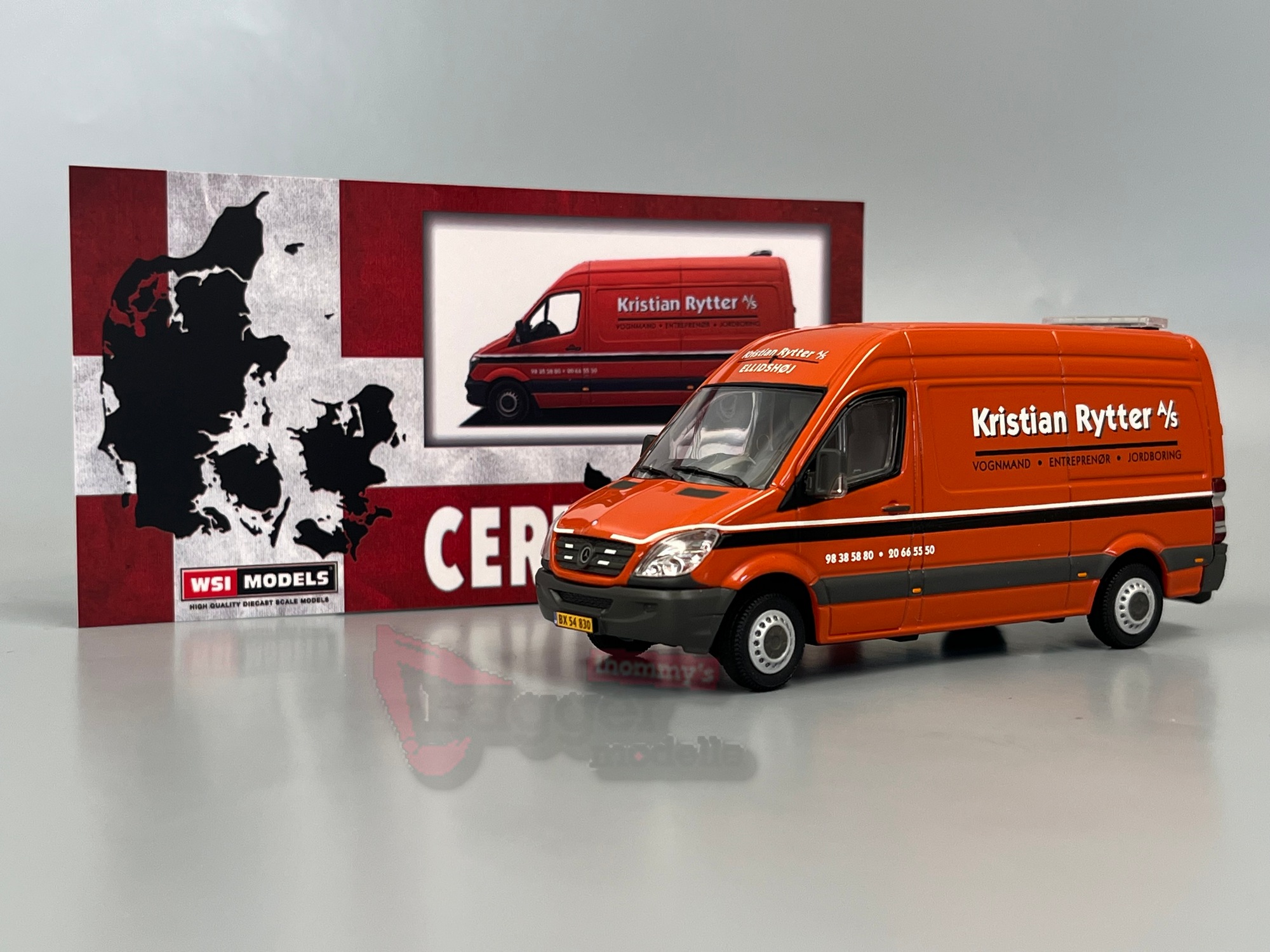 01-5123 - WSI - Mercedes-Benz Sprinter Werkstattwagen - Kristian Rytter A/S - DK