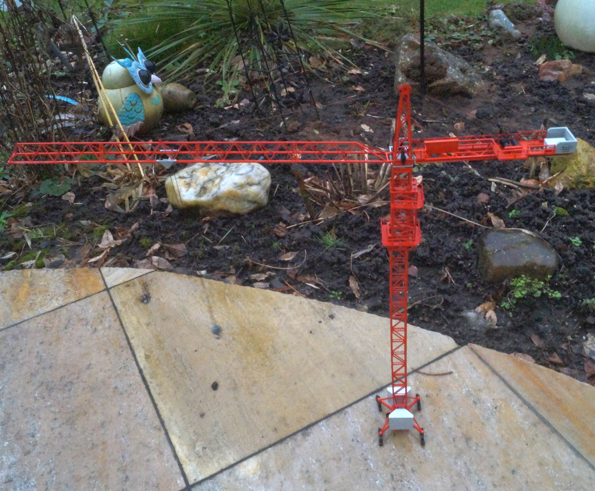 MAN Wolffkran GHH  Turmdrehkran Katzausleger   1:87