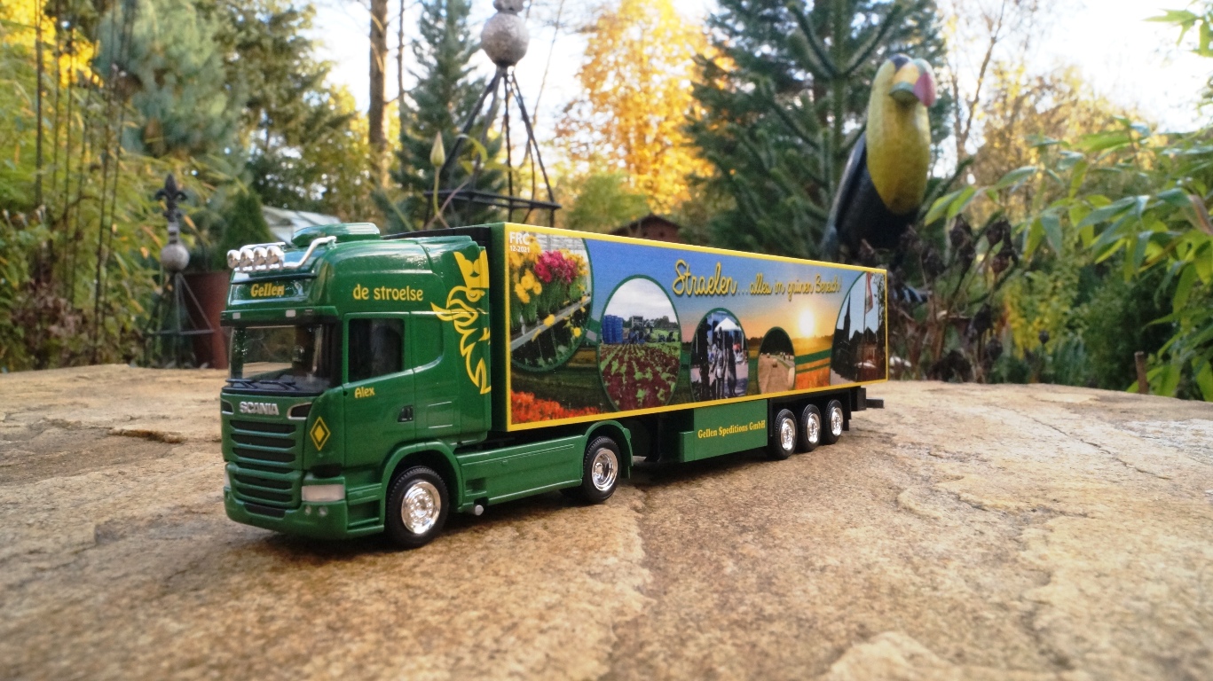 306324 - Herpa - Scania R TL Kühlkoffer-Sattelzug "Gellen"