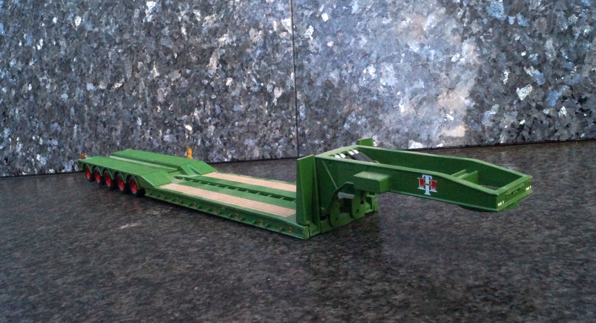 Zubehör 6achs Tieflader mit Auffahrrampen