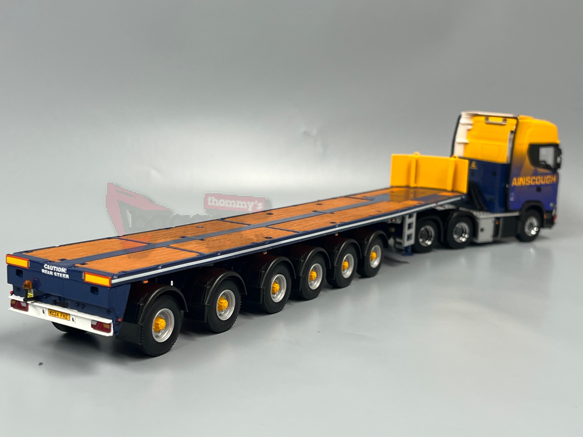 01-5252 -WSI - Scania S Highline CS20H 6achs Ballasttrailer "Ainscough Crane Hire"