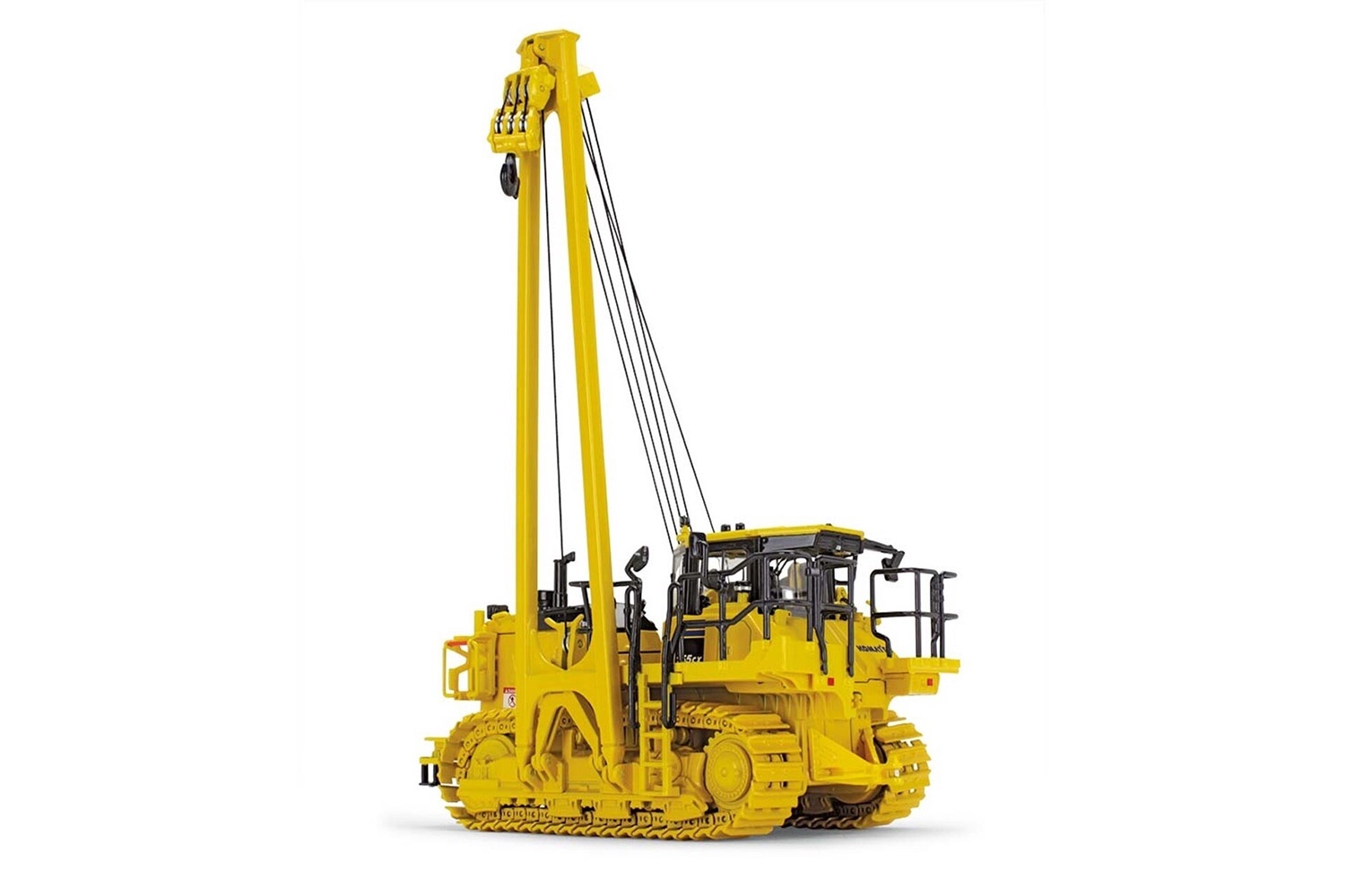 503494 - First Gear - KOMATSU Raupe D155CX-8 mit Rohrleger K170