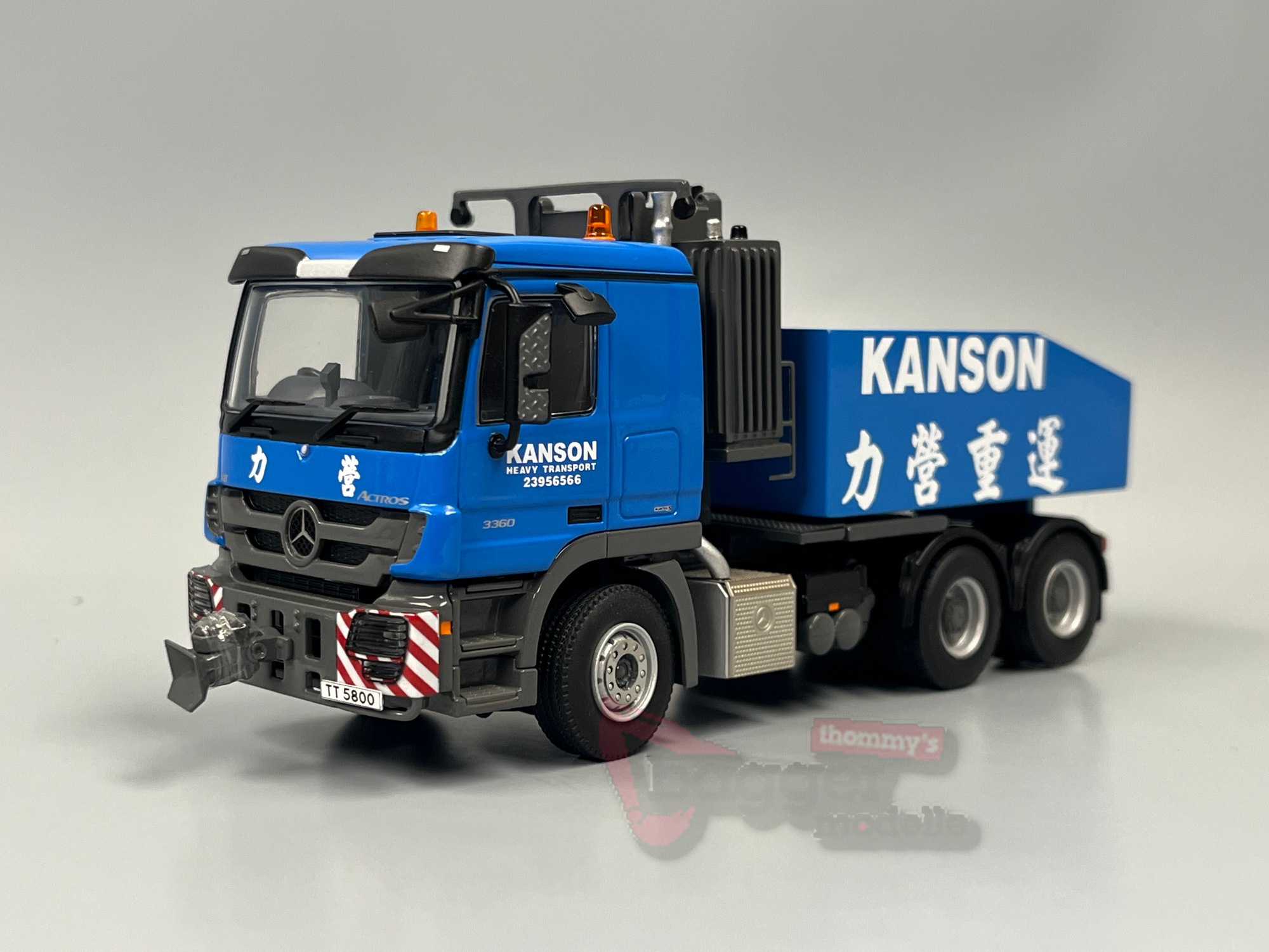 01-5313 - WSI - Mercedes-Benz Actros MP3L 6x4 mit Ballastbox - Kanson