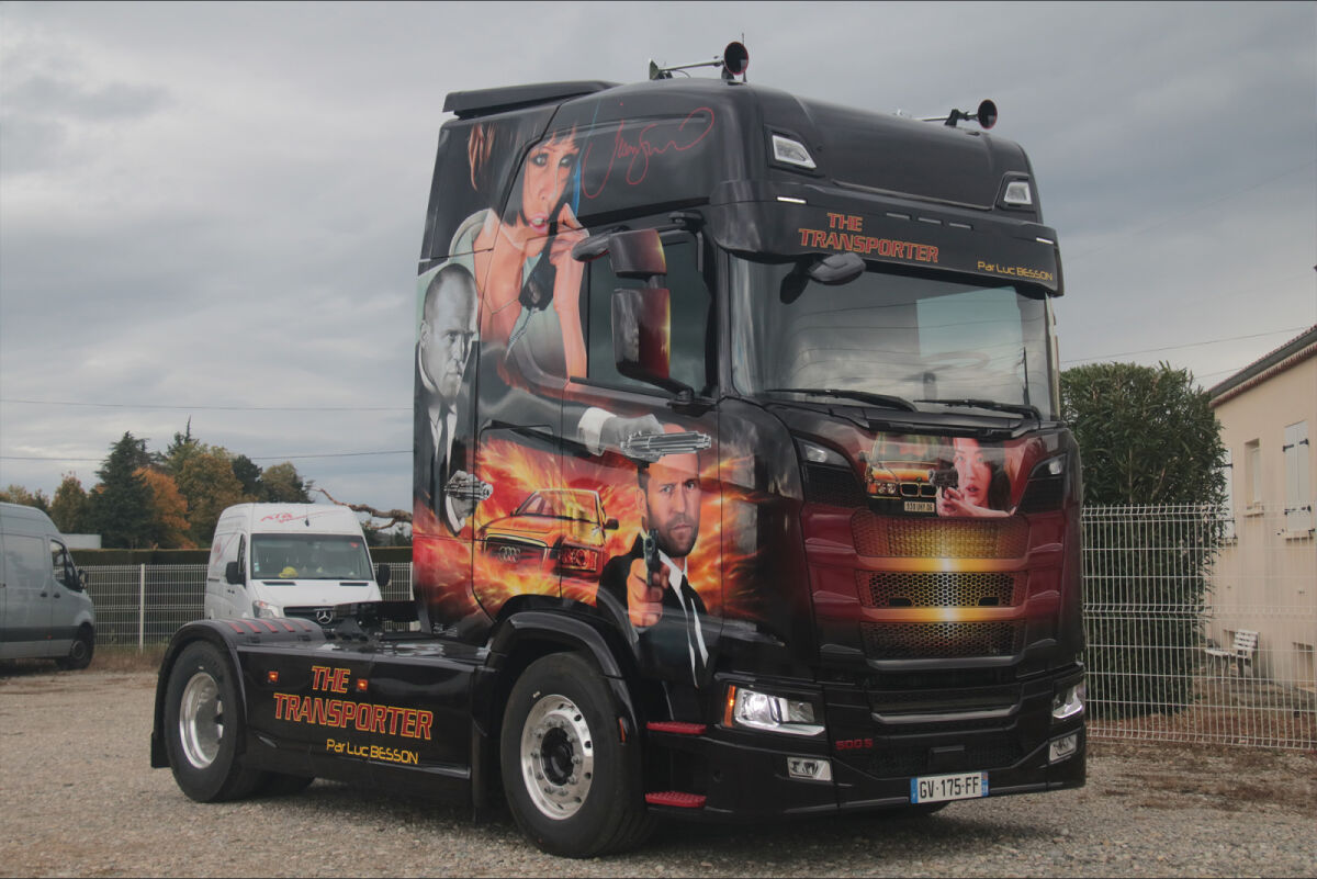 01-5394 - WSi -Scania S Highline CS20H Solozugmaschine 2 achs "Magnin The Transporter"  FR
