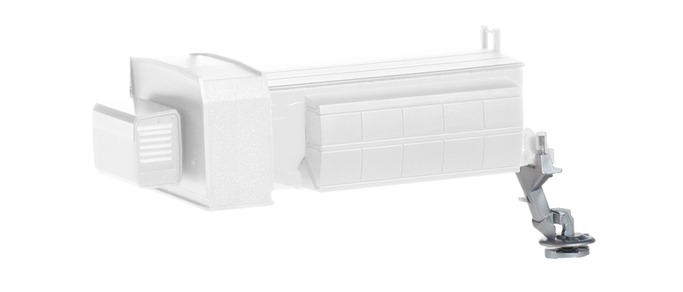 053945 -Herpa - Zubehör Kugelmann Streuaufbau für Winterdienstfahrzeuge, weiß