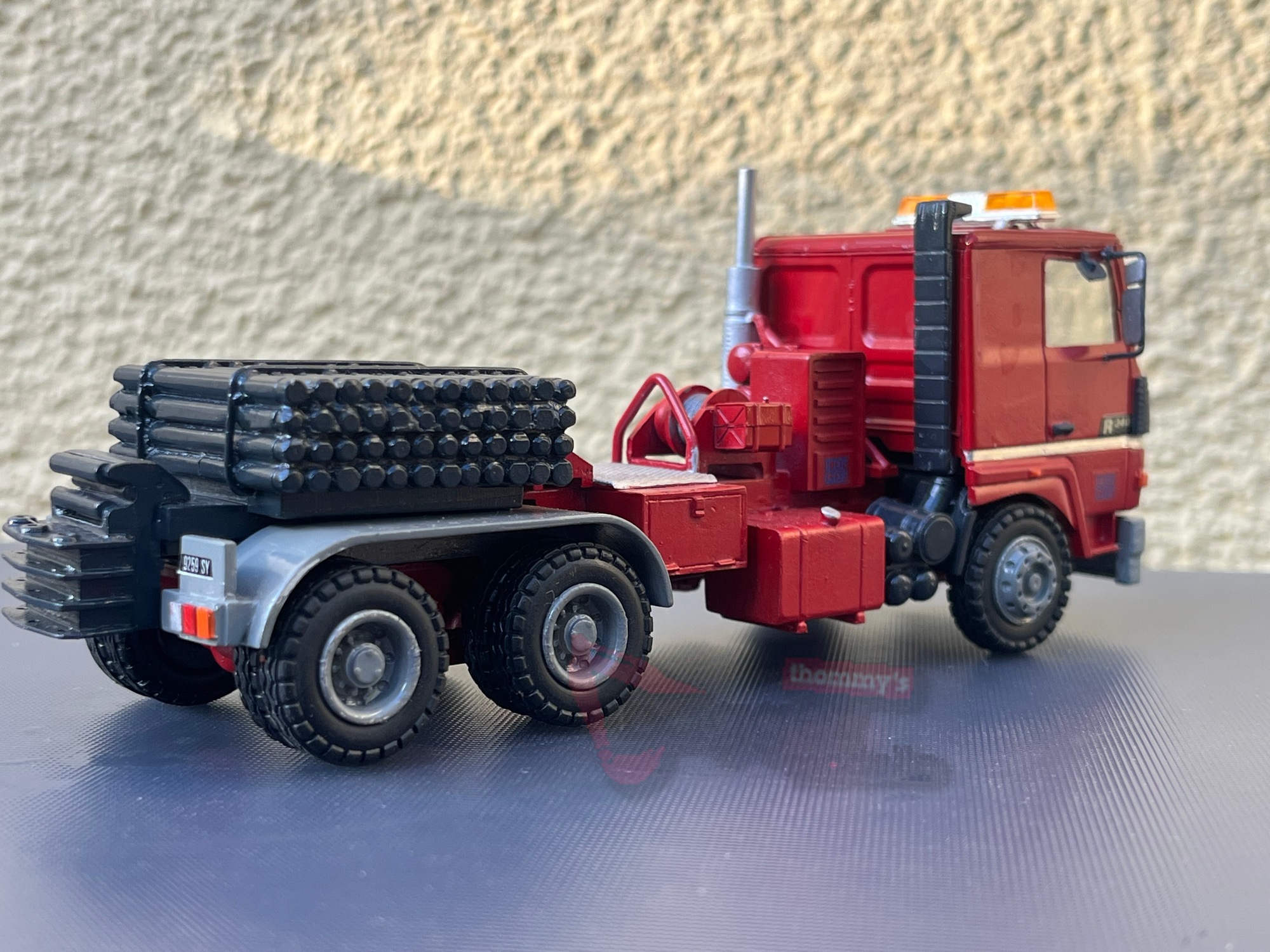 10175 - Rainer- Renault R 340 Schwerlastzugmaschine mit Ladung