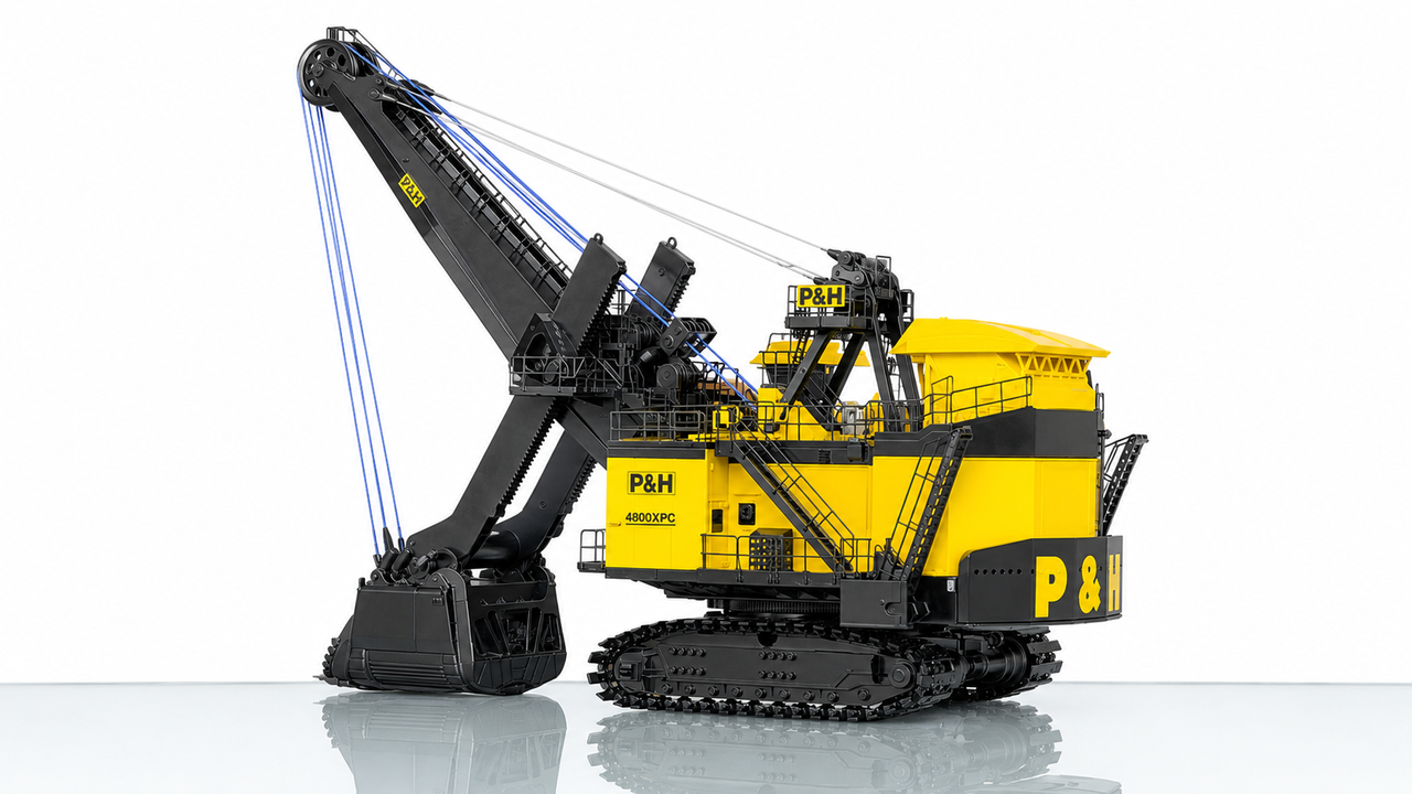 WB038 -Weiss Brothers -P&H 4800XPC Seilbagger