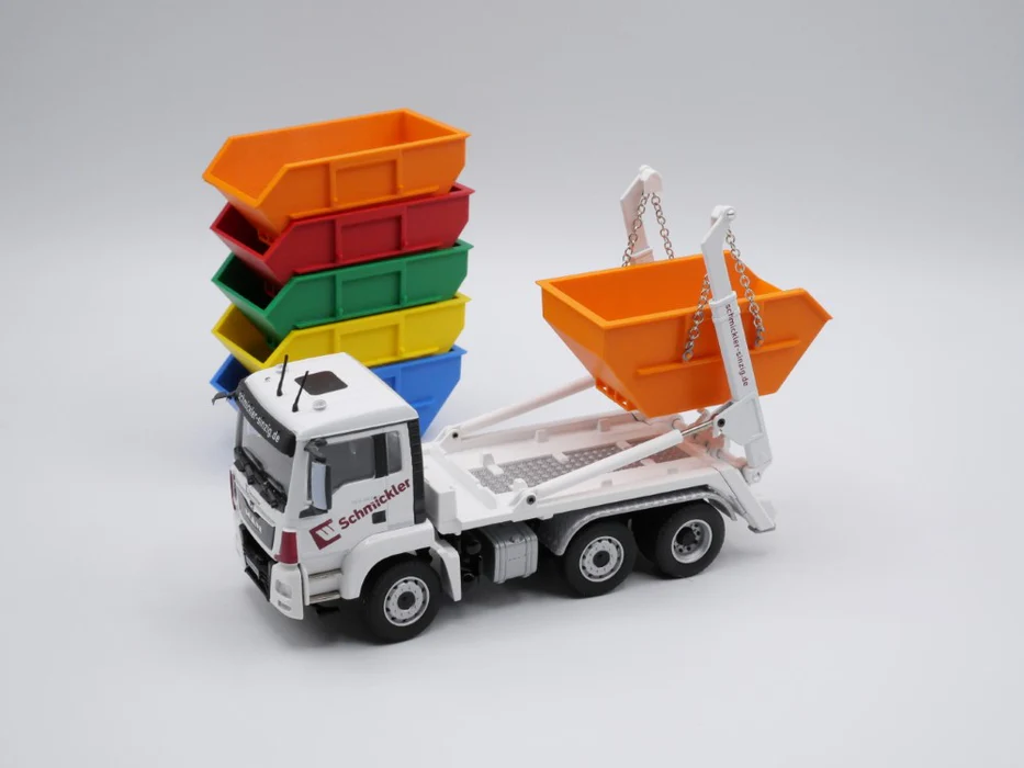 150300 - 3D-Druckfaktory - Absetzmulde / Absetzcontainer - 7m³  orange