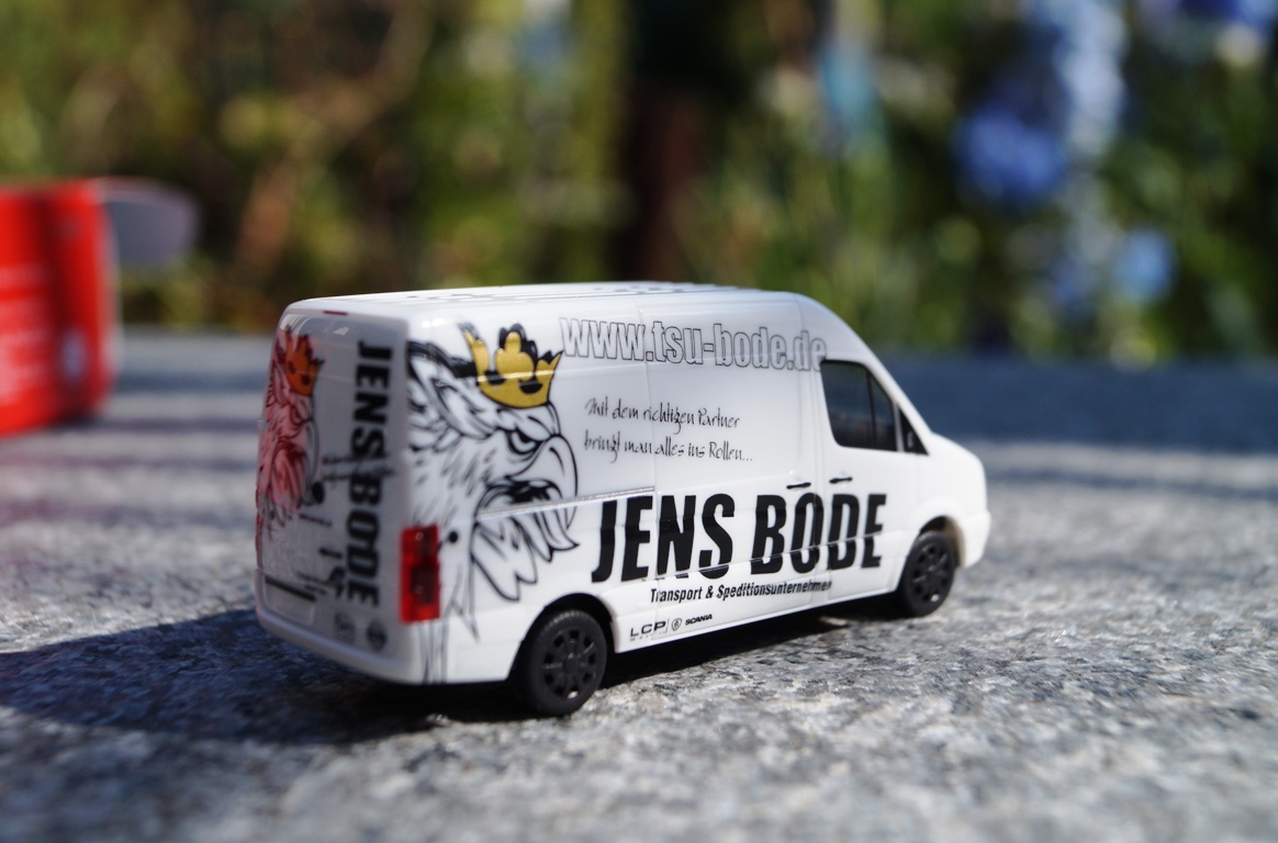 093682 - Herpa - Volkswagen (VW)  Crafter Kasten Hochdach "TSU Bode"