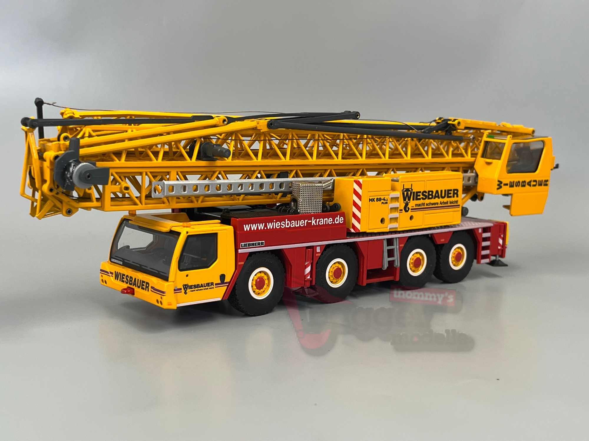 2123-10 -Conrad - Liebherr MK 88-4.1 Mobilbaukran " Wiesbauer"