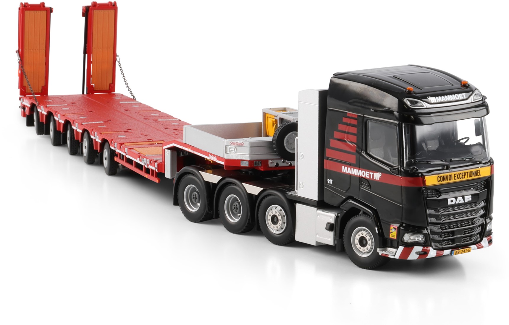 410348 - WSI - DAF XG 8x4 mit 5achs Nooteboom Tieflader Manoovr - Mammoet