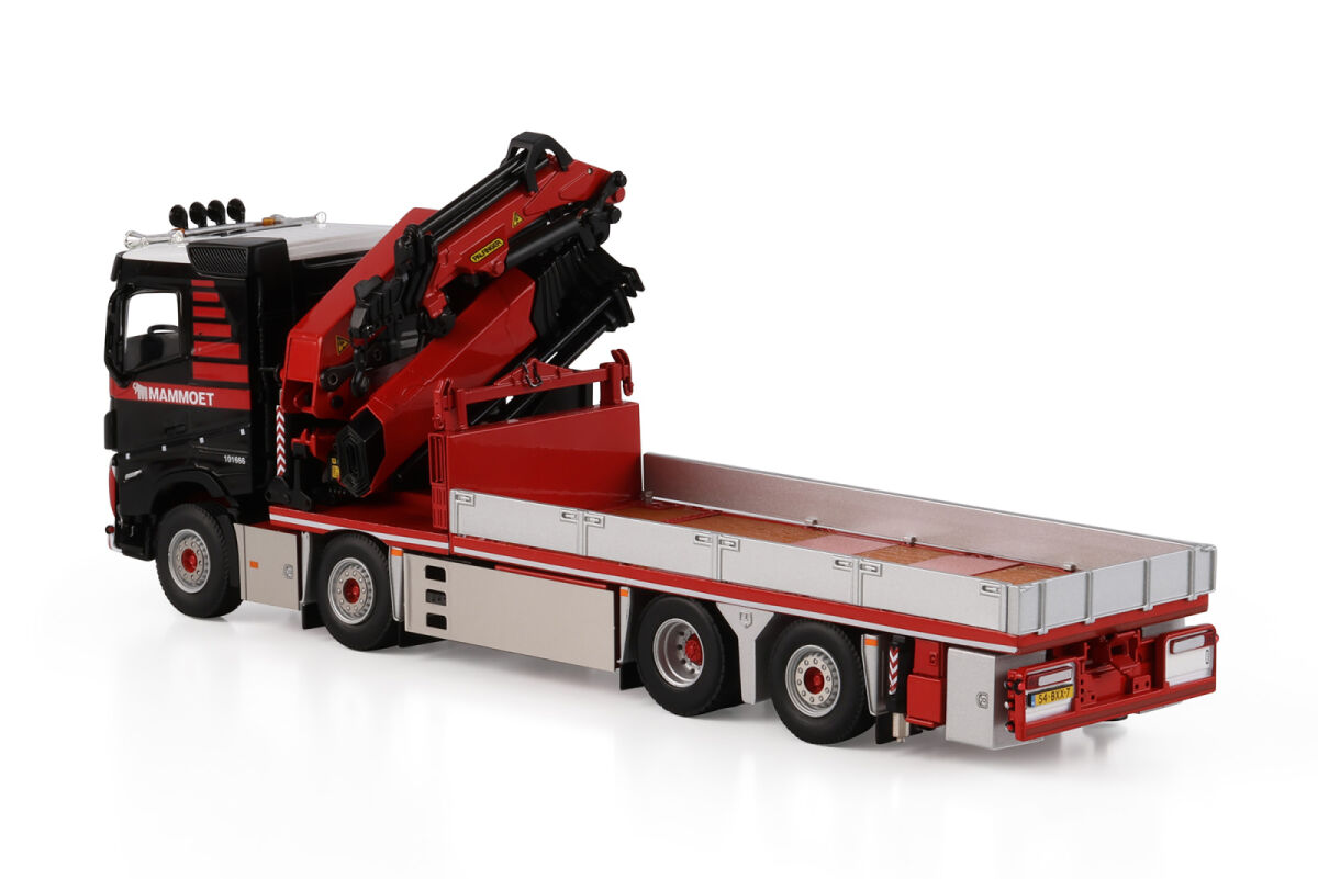 410323 -WSI - VOLVO FH 5 Schlafkabine Pritschenwagen 8x2 Nachlaufachse mit Palfinger PK 78002 SH + JIB "Mammoet"