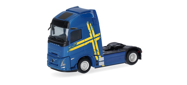 321433 -Herpa - Volvo FH Aero GL XL Electric Zugmaschine 2achs, blau