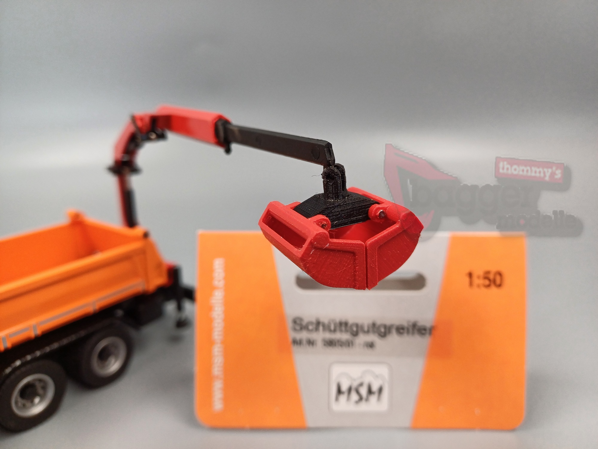 5805-1 - MSM - Schüttgutgreifer rot