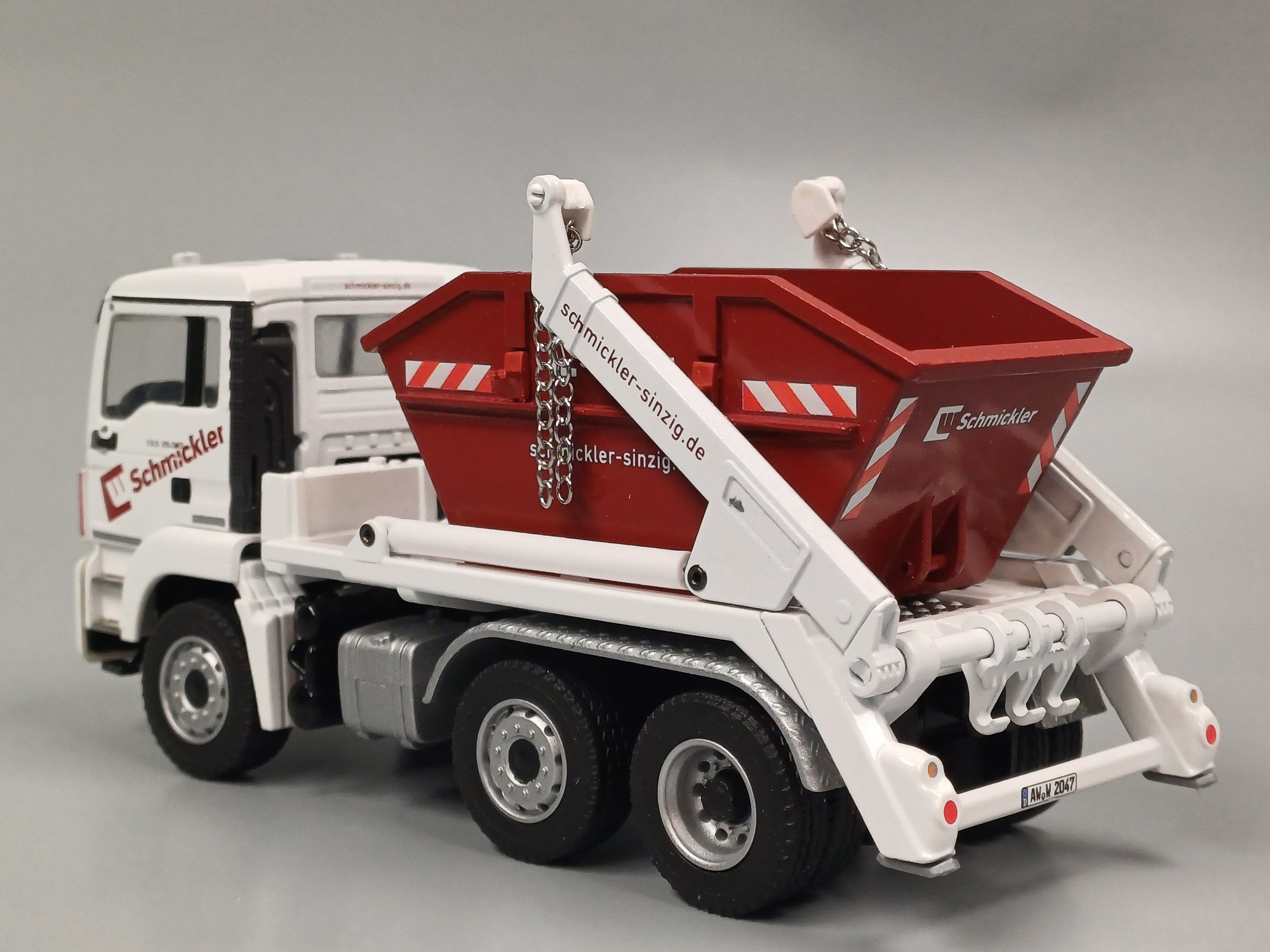 77216-5 - Conrad - MAN TGS M 3 achs Meiler Absetzkipper "Schmickler - Wahl"