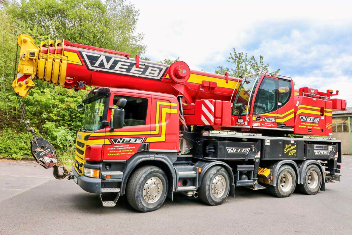 WSI - Liebherr LTF 1060-4.1 Mobilkran auf Scania P6  "NEEB" -D-