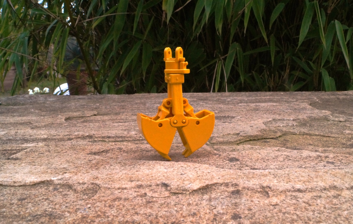 Zubehör Zweischalengreifer   "gelb"