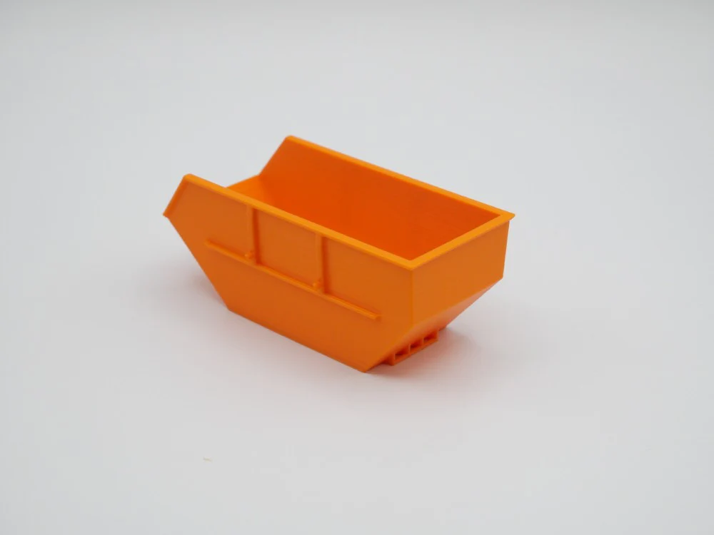 150340 - 3D-Druckfactory - Absetzmulde / Absetzcontainer - 10m³ - stapelbar orange