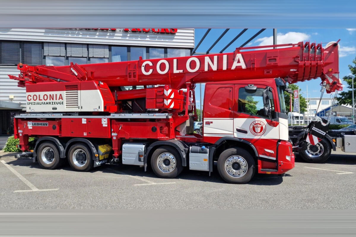 51-2200 - WSI - Volvo FMX 8x4 mit Liebherr LTF 1060-4.1 Mobilkran - Colonia - D