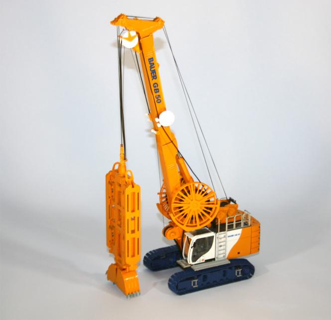 25030_1 - Bymo - BAUER Grabsystem GB50 mit Schlitzwandgreifer DHG V