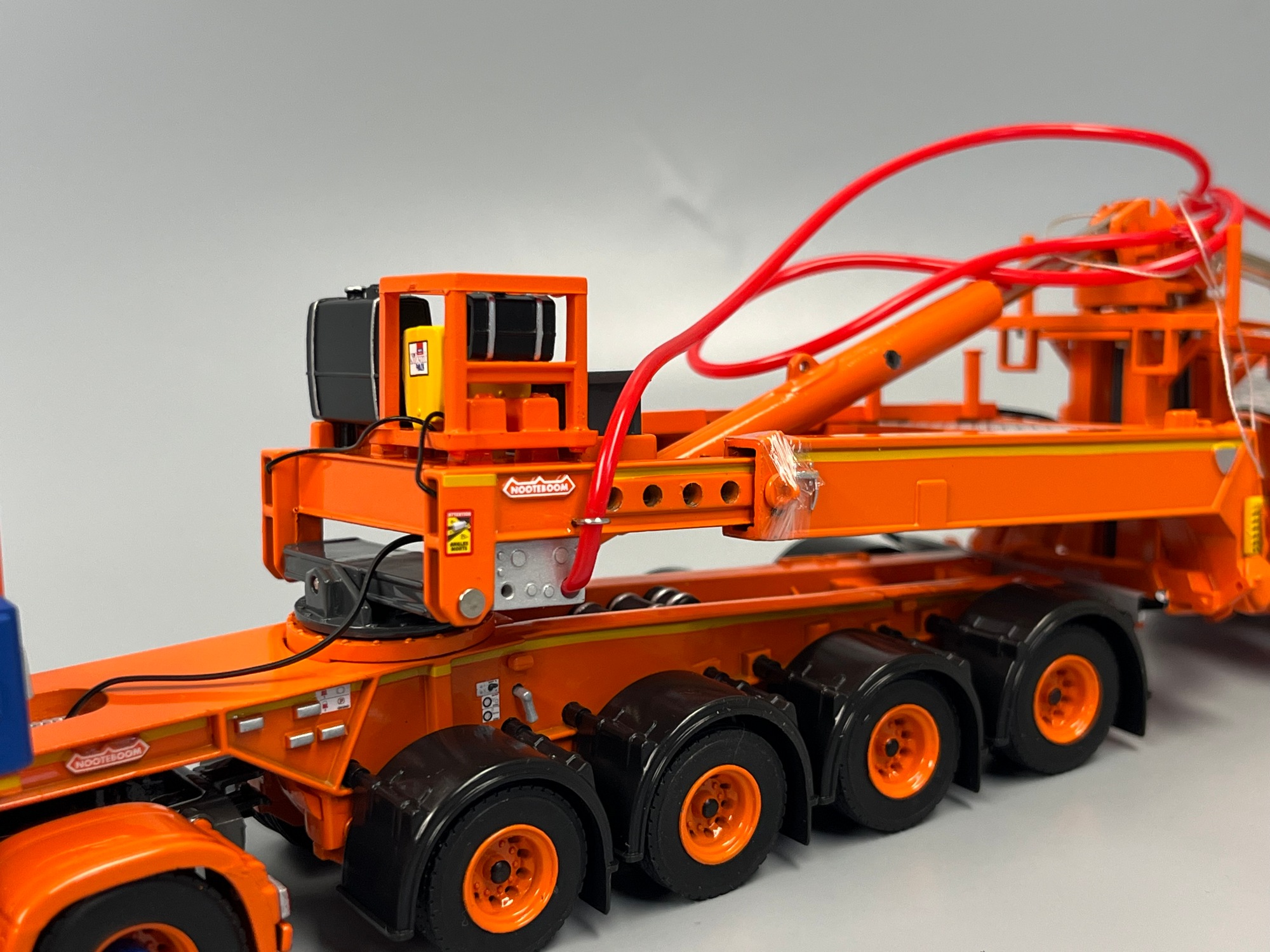 01-4561 - WSI - Mercedes Benz Actros MP5 Giga Space  4achs Windmühltransporter mit Dolly 7achs "Navigator Transport"