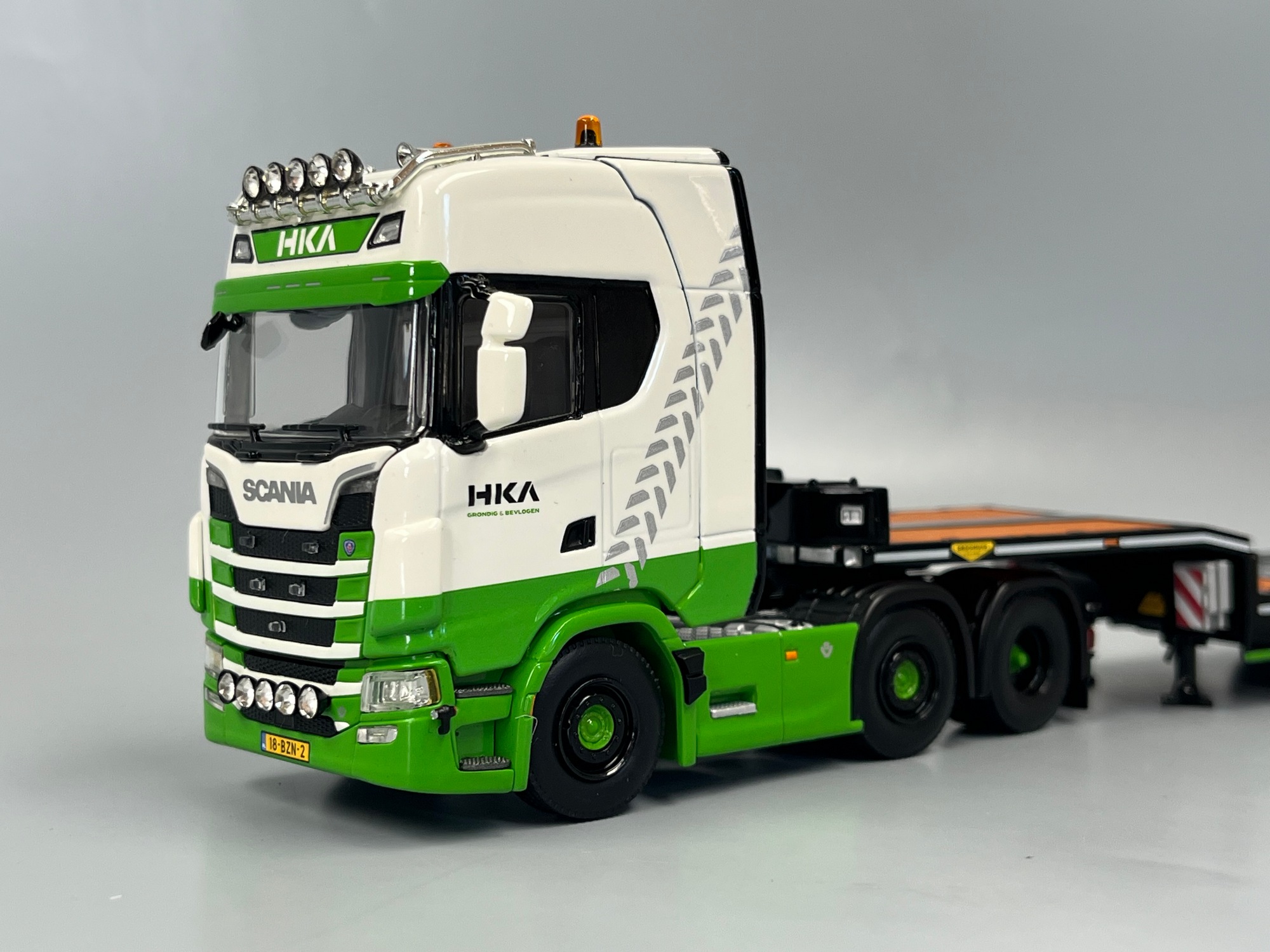 01-5299 -WSI - Scania S Highline CS 20H Doppellenker-Tieflader - 4 Achs - HKA -NL