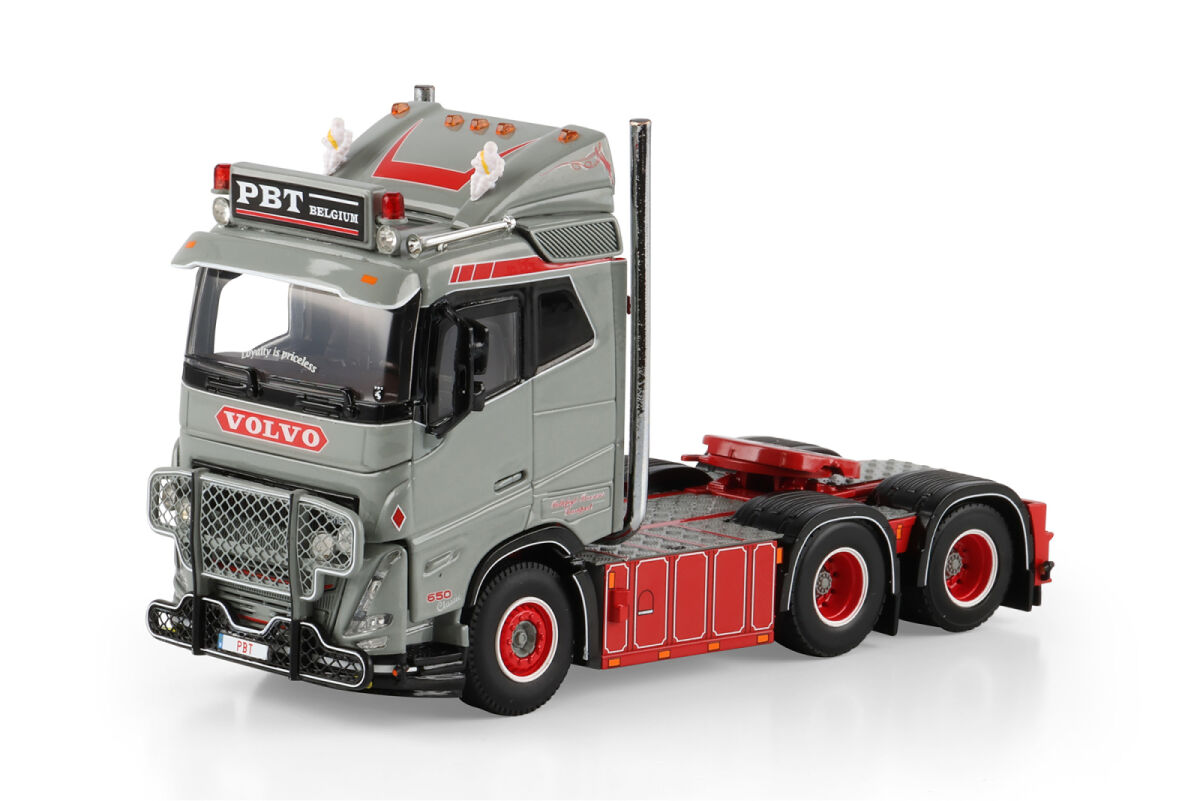 01-5237 - WSI -  VOLVO FH5 Schlafkabine 6x2 Nachlaufachse 3achs Zugmaschine "PBT Belgium"