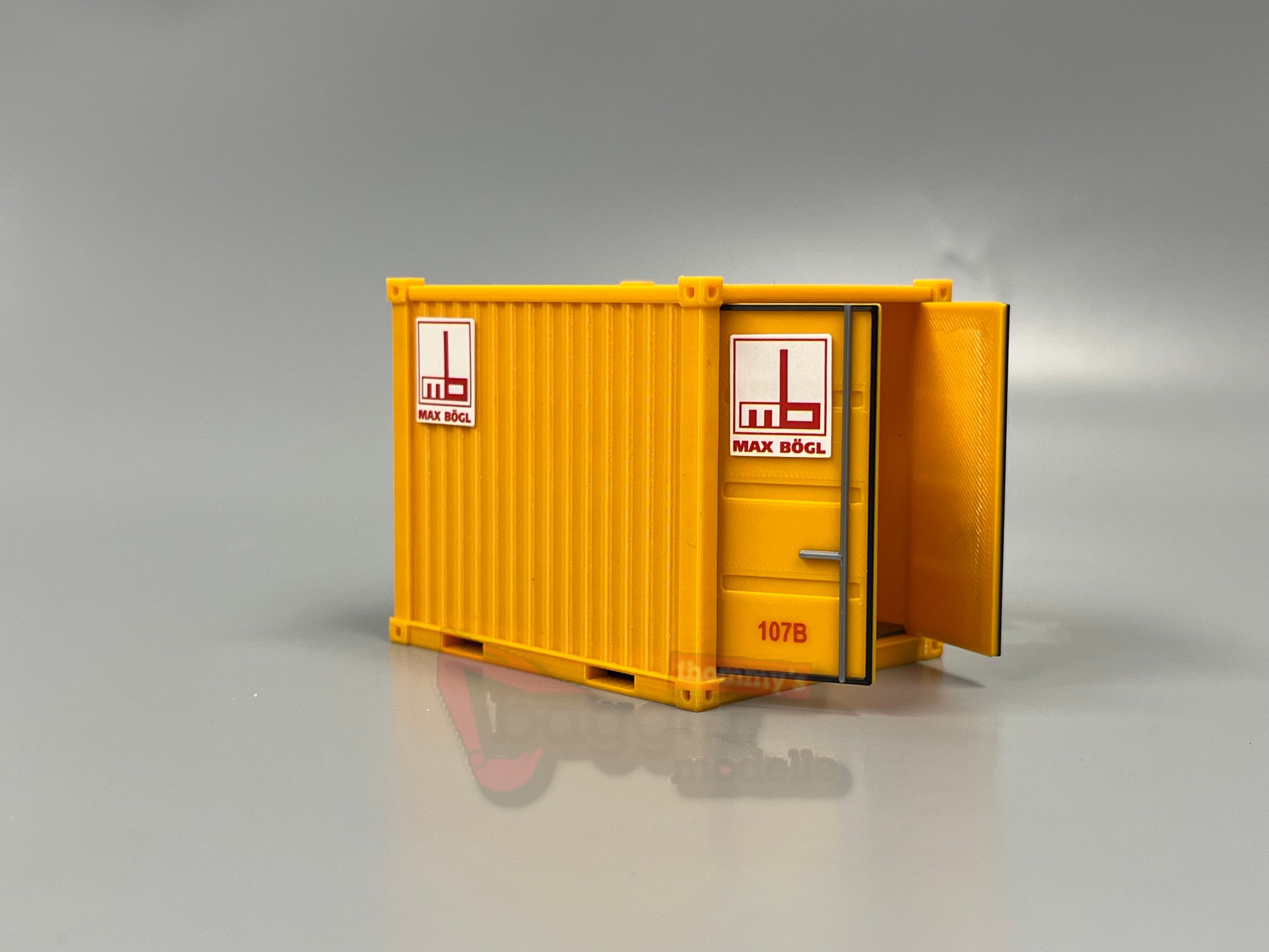 150556B -Thommys - Materialcontainer / Lagercontainer / Seecontainer 10ft - Maßstab 1:50  "Max Bögl" 