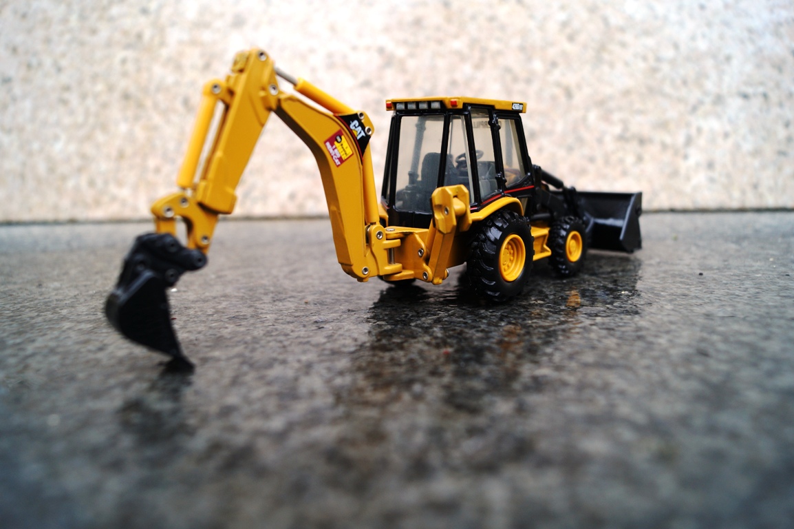 CAT 420D IT Baggerlader "Rental Store"