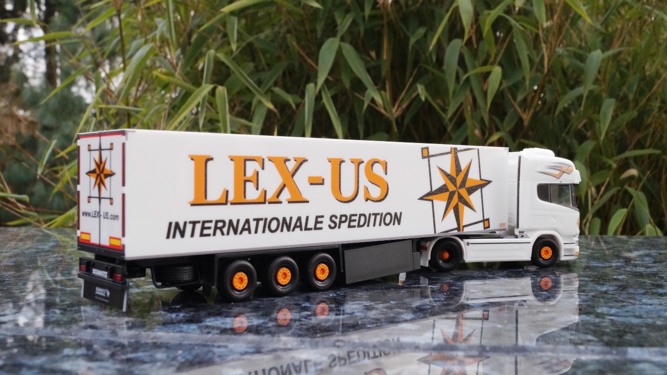 305518 - Herpa -Scania R 2013 Kühlkoffer-Sattelzug "Lex Us"