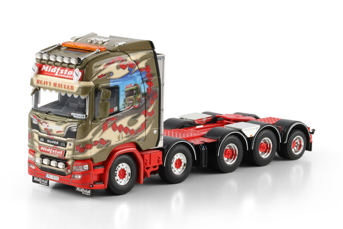 01-5316 -WSI - Scania R Highline CR20H 8x4 Zugmaschine mit Zusatzachse " Midstol"