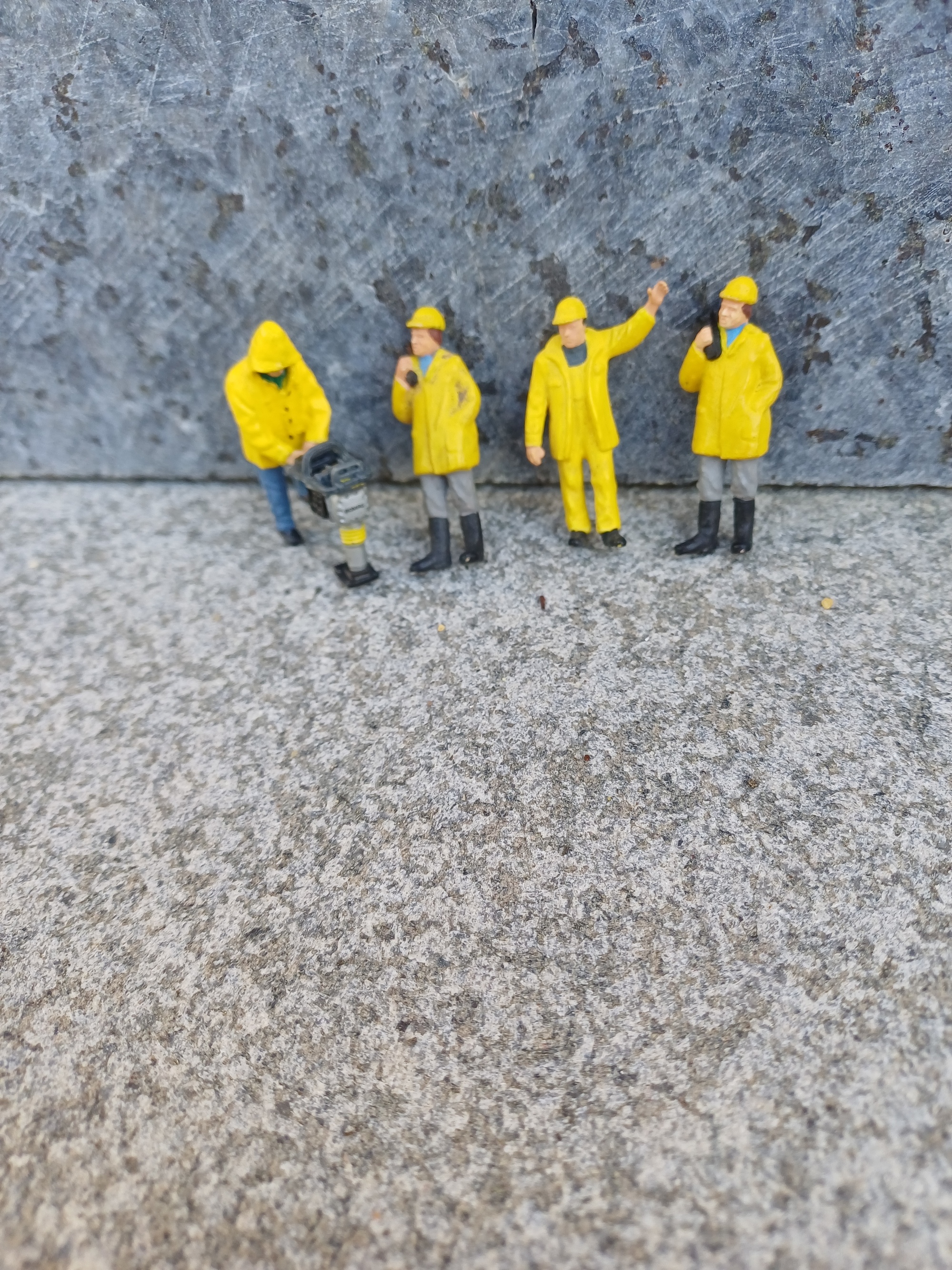 10161 - Figuren Set Bauarbeiter 4 Stück