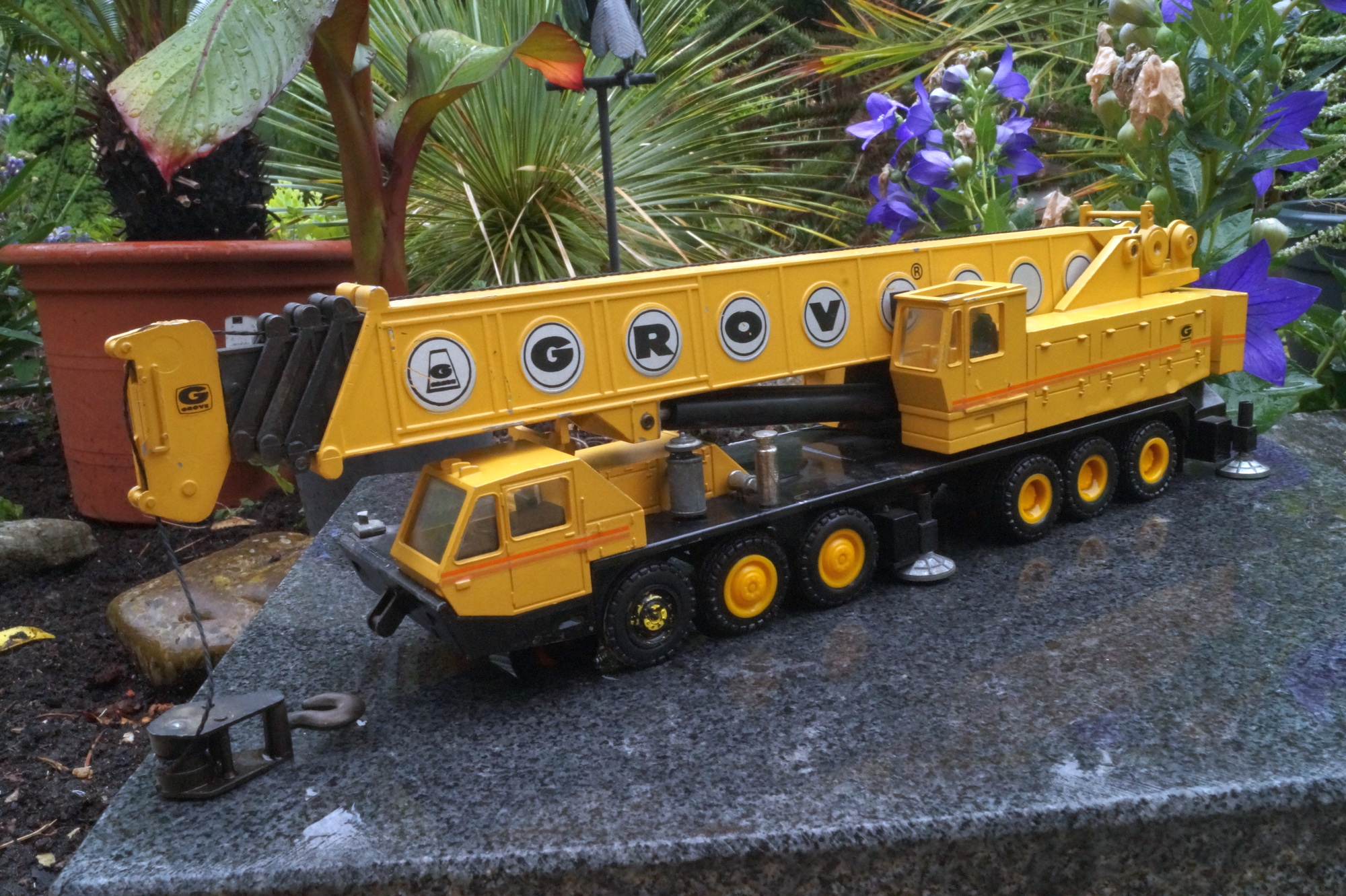 Grove TM 1500 Mobilkran Lackfehler