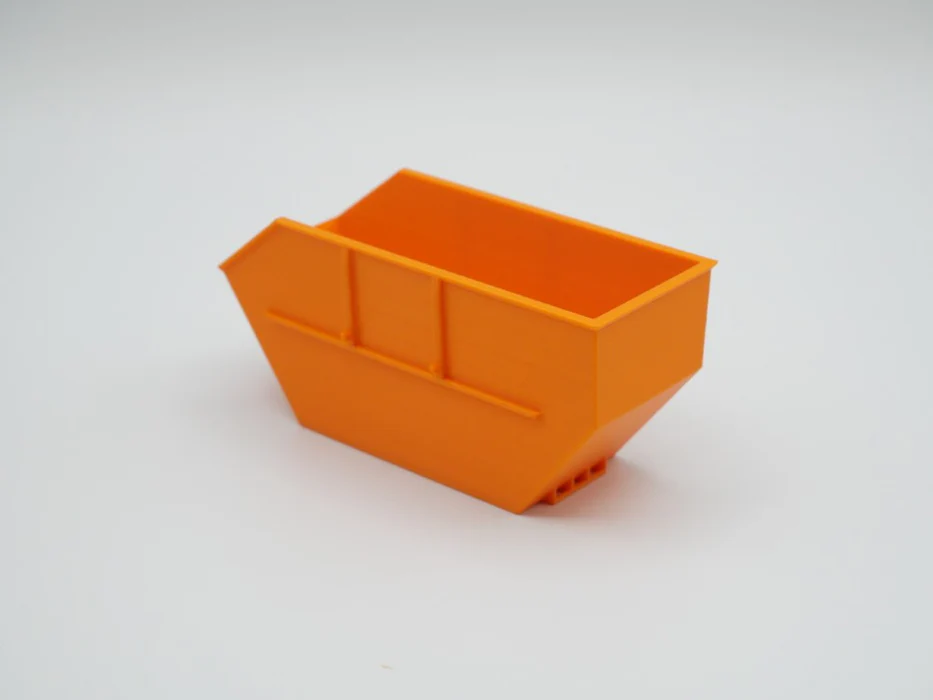 150350 - 3D-Druckfactory - Absetzmulde / Absetzcontainer - 15m³ - stapelbar orange