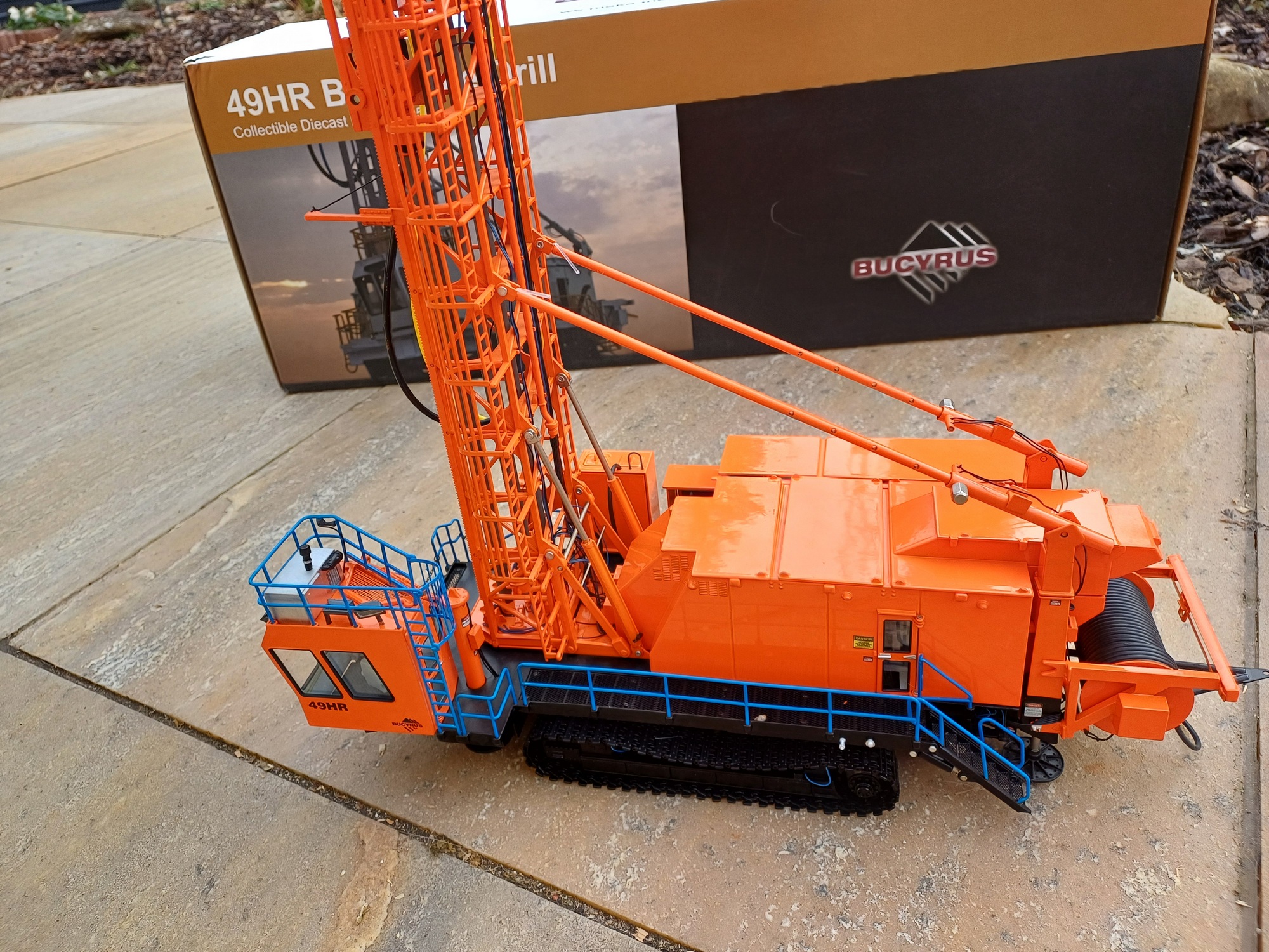 Bucyrus  Bohrgerät HR 49  orange