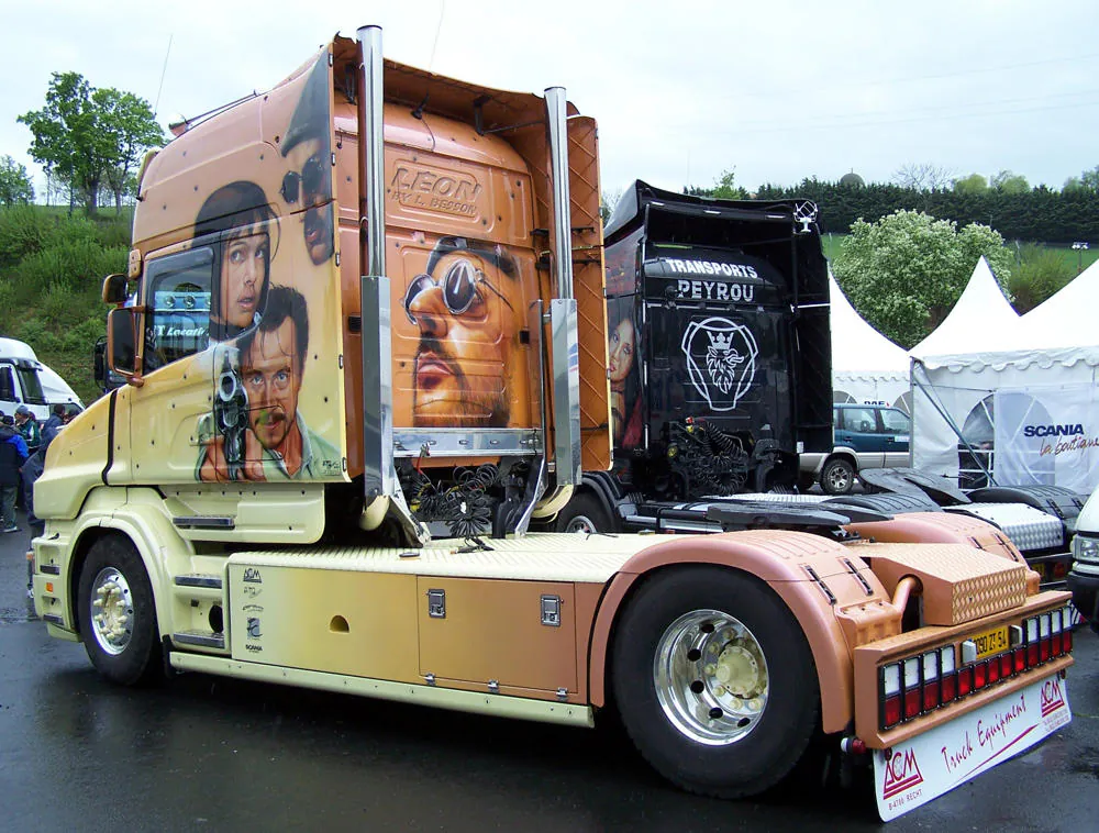 90577 -Tekno -Scania Torpedo  2achs mit 3 achs Auflieger "Pierre OREL & FILS FR.
