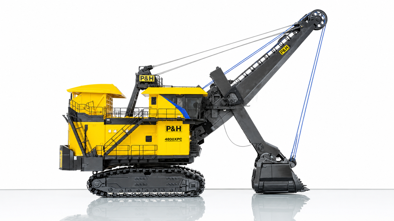 WB038 -Weiss Brothers -P&H 4800XPC Seilbagger
