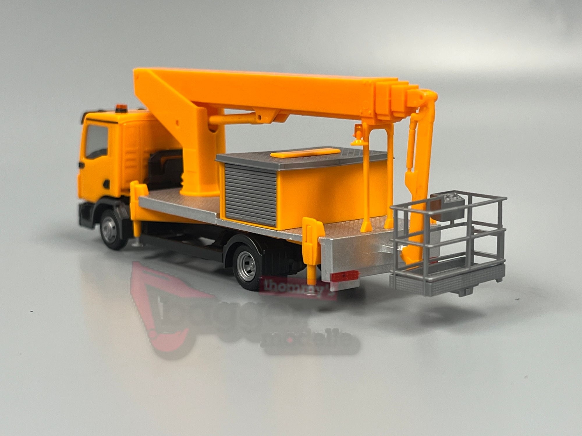 319584 - Herpa - MAN TGL CC Ruthmann Steiger TK310, kommunalorange