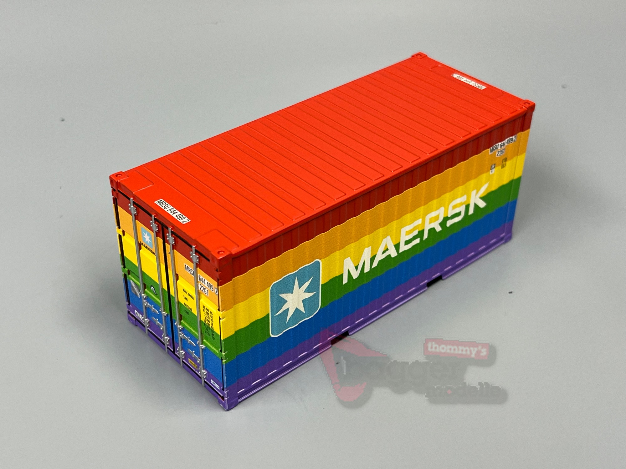 04-2263 -WSI - Zubehör 20ft Container "Maersk Rainbow"