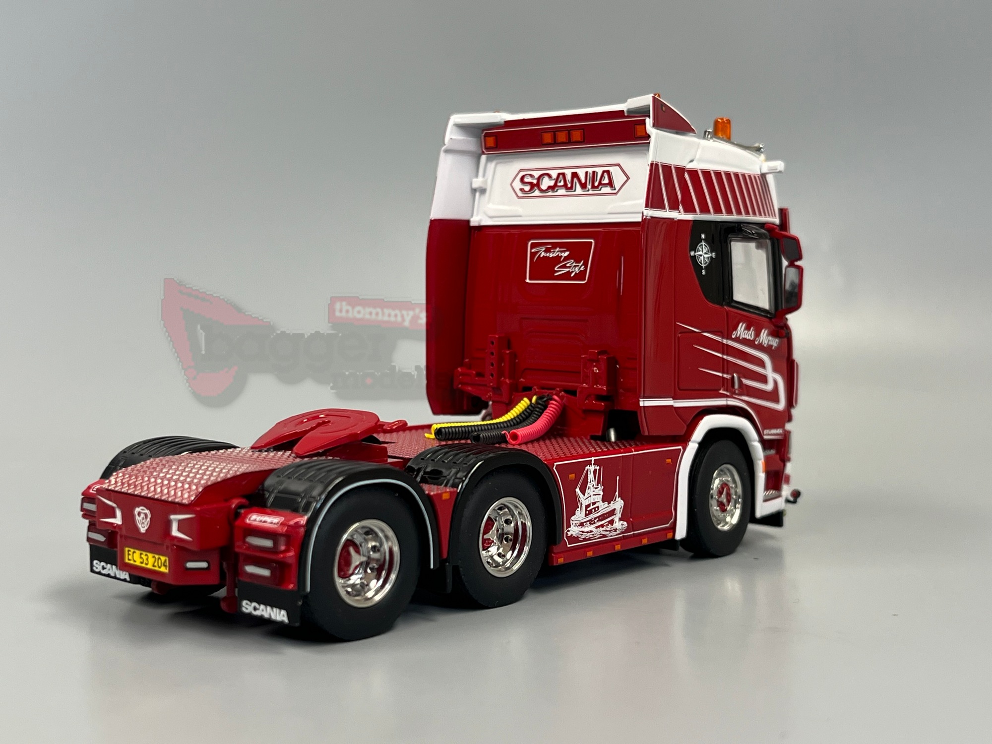 32-0254 - IMC - Scania R Serie Hochdach 6x4 Zugmaschine - Mads Myruop