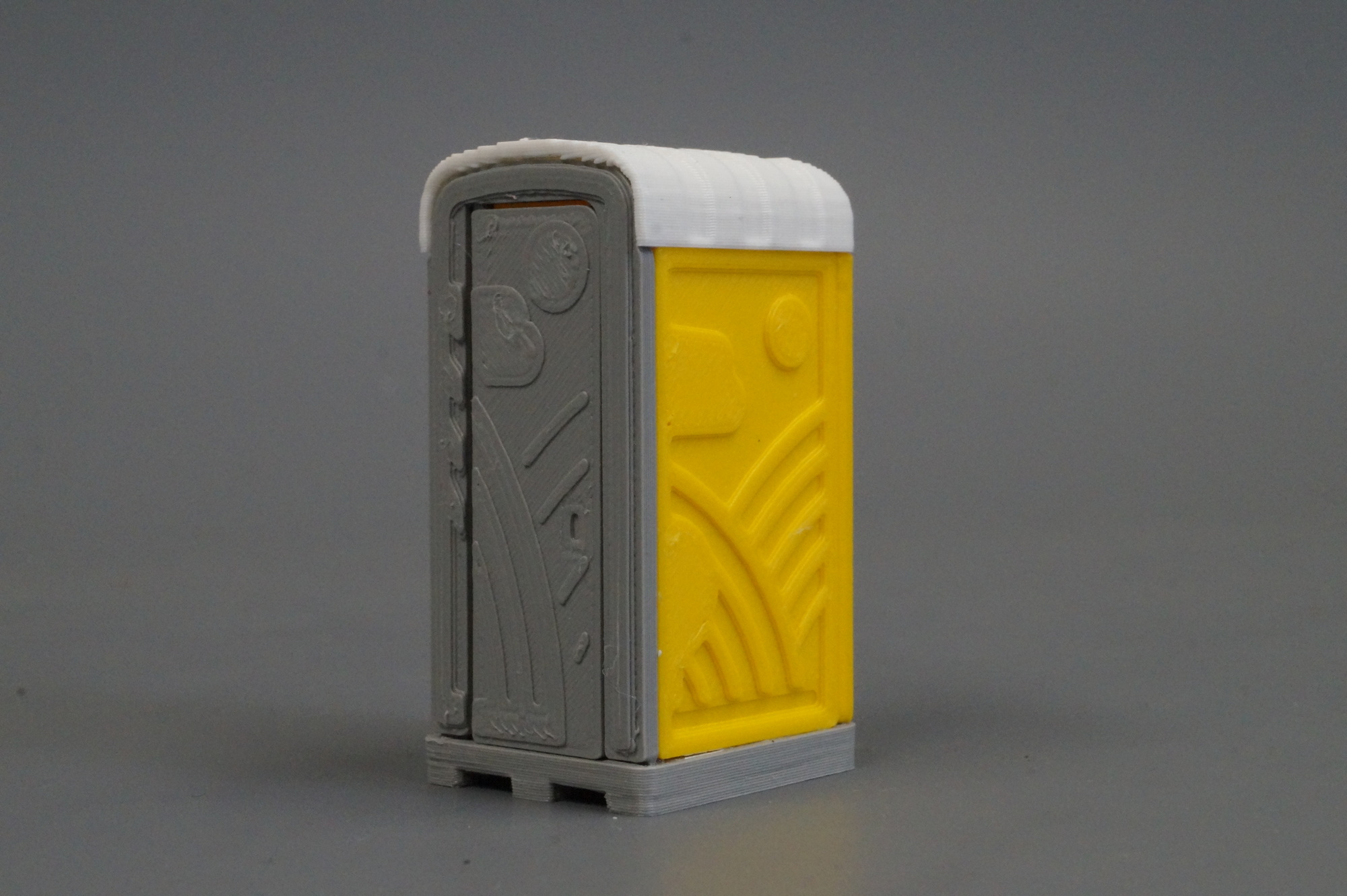 5750-1 - MSM - Zubehör - Baustellen Toilette gelb