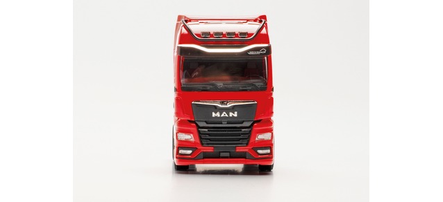 054287 -Herpa - Zubehör Sonnenblende und Lampenbügel für MAN TGX Individual, Bügel schwarz (4 Set)