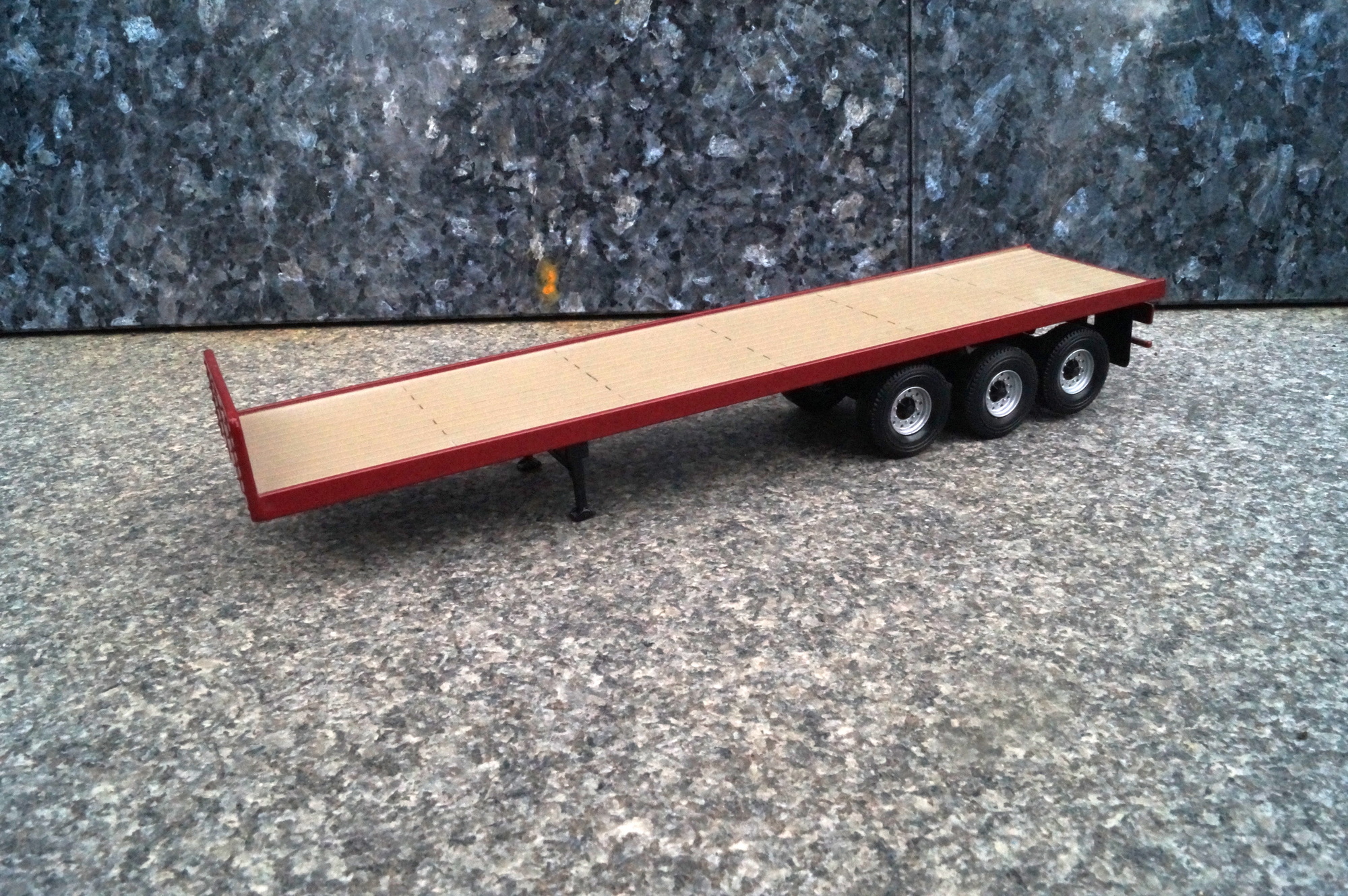 Zubehör 3achs Ballastauflieger "Van der Wiel"