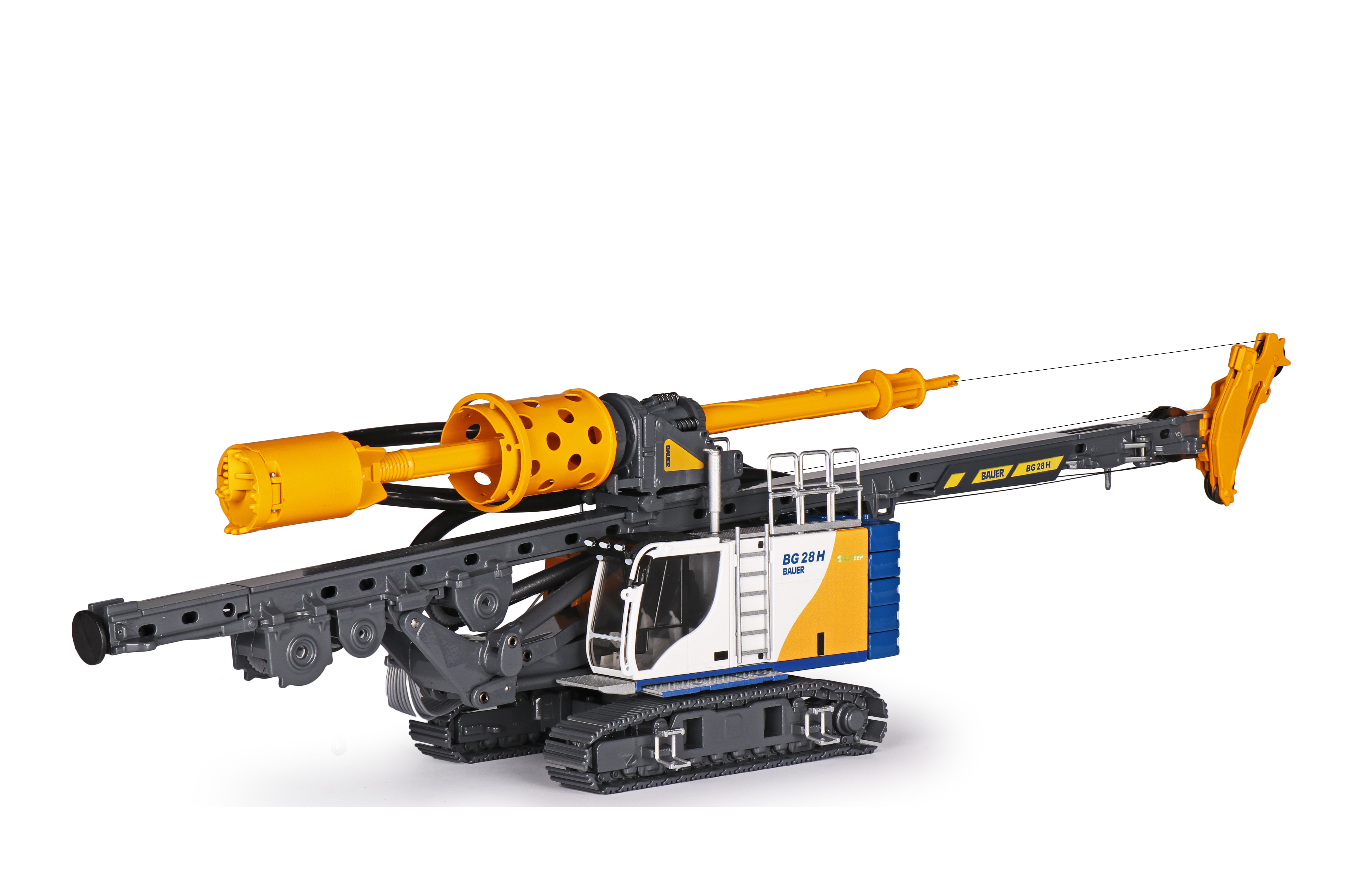 2524-1 - Conrad - BAUER BG 28H Großdrehbohrgerät auf Trägergerät BT75D, UW 65